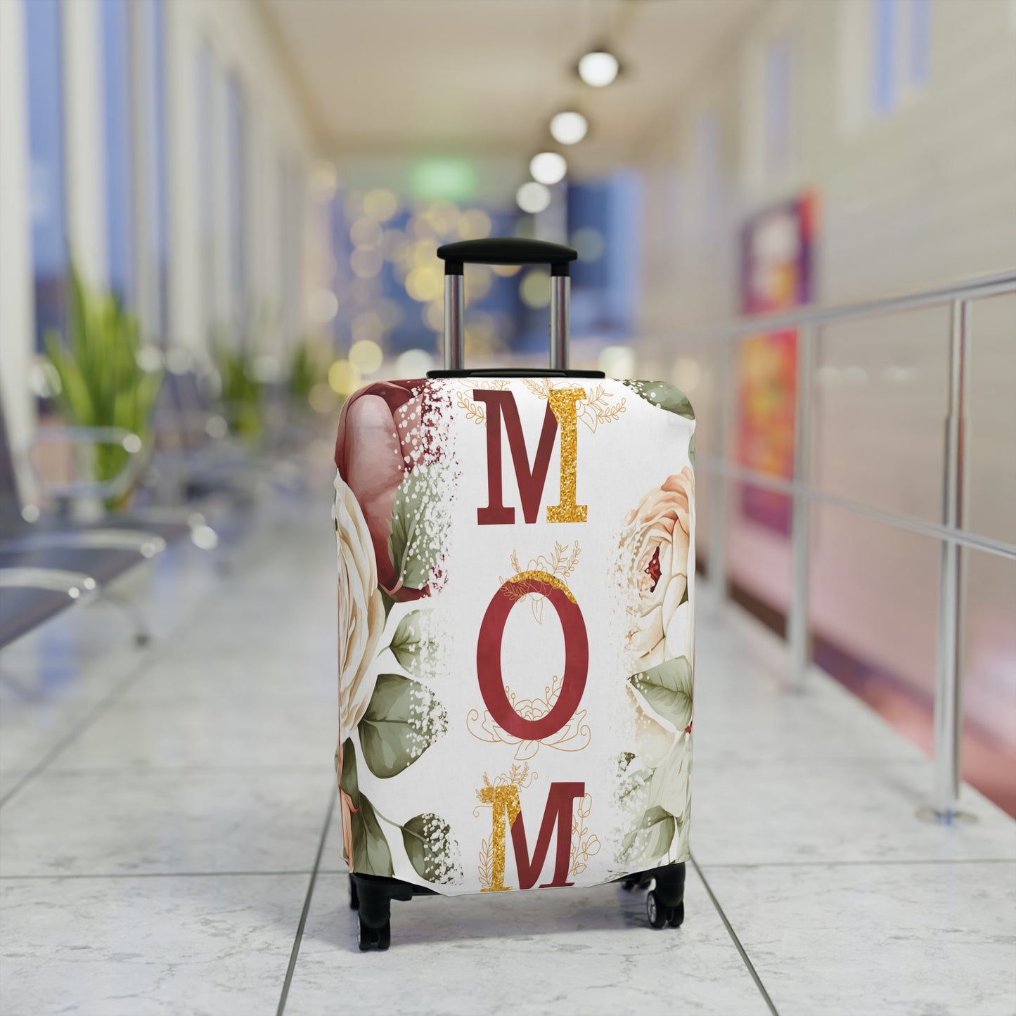 Luggage Cover, Floral, Mom, awd-528