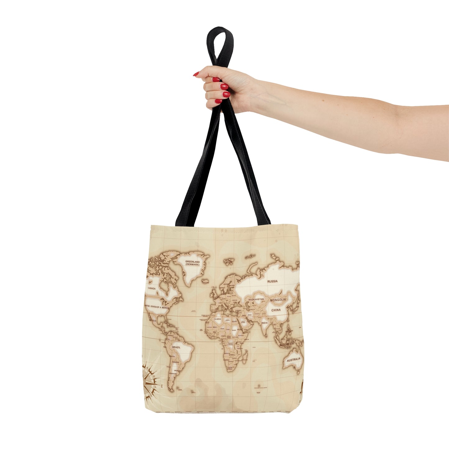 Tote Bag, World Map