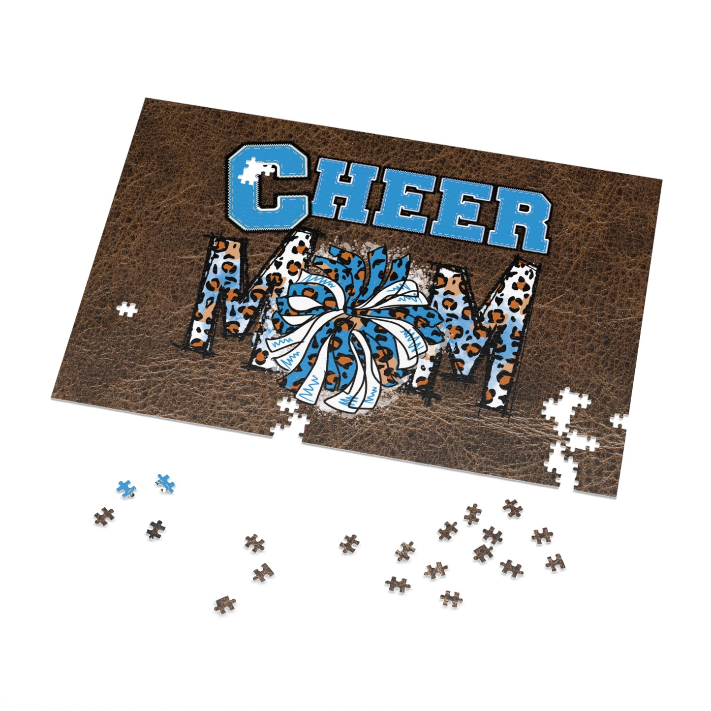 Jigsaw Puzzle, Cheer Mom, Personalised/Non-Personalised (30, 110, 252, 500,1000-Piece)