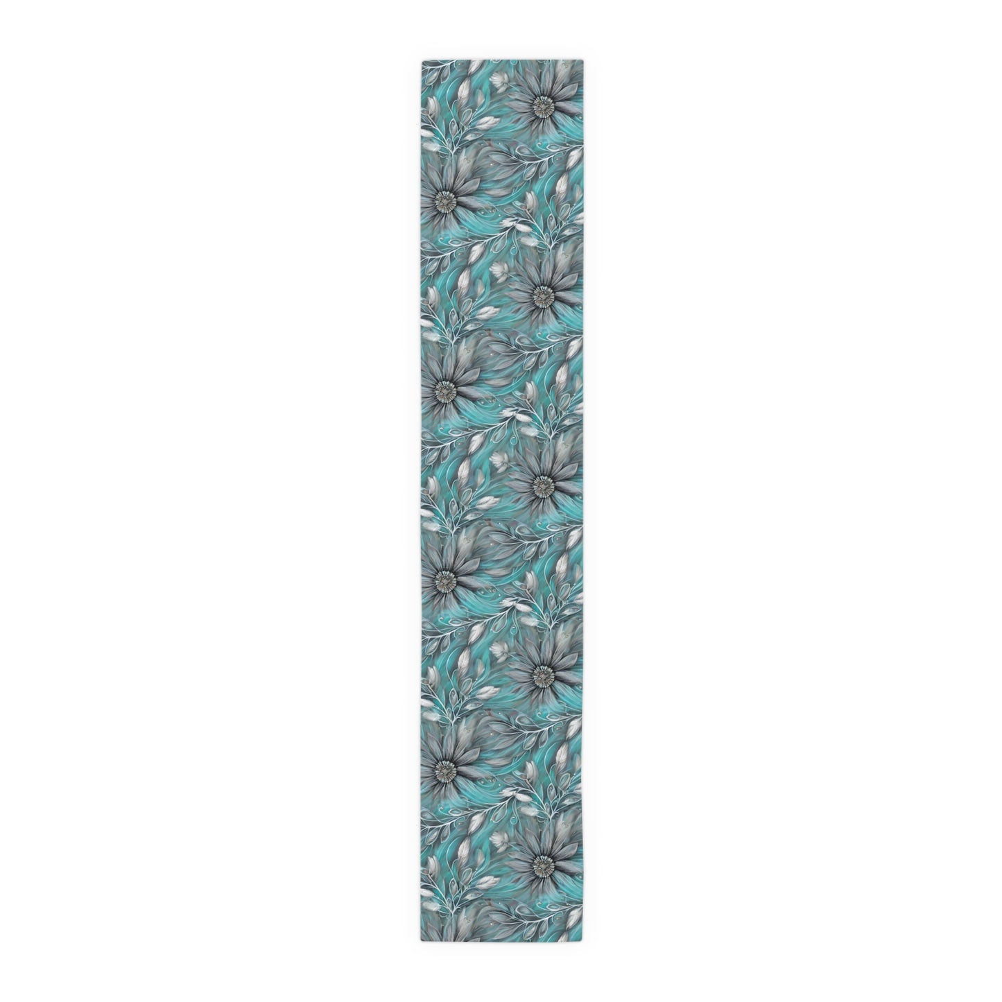 Floral Table Runner, Cotton Twill and Poly Available