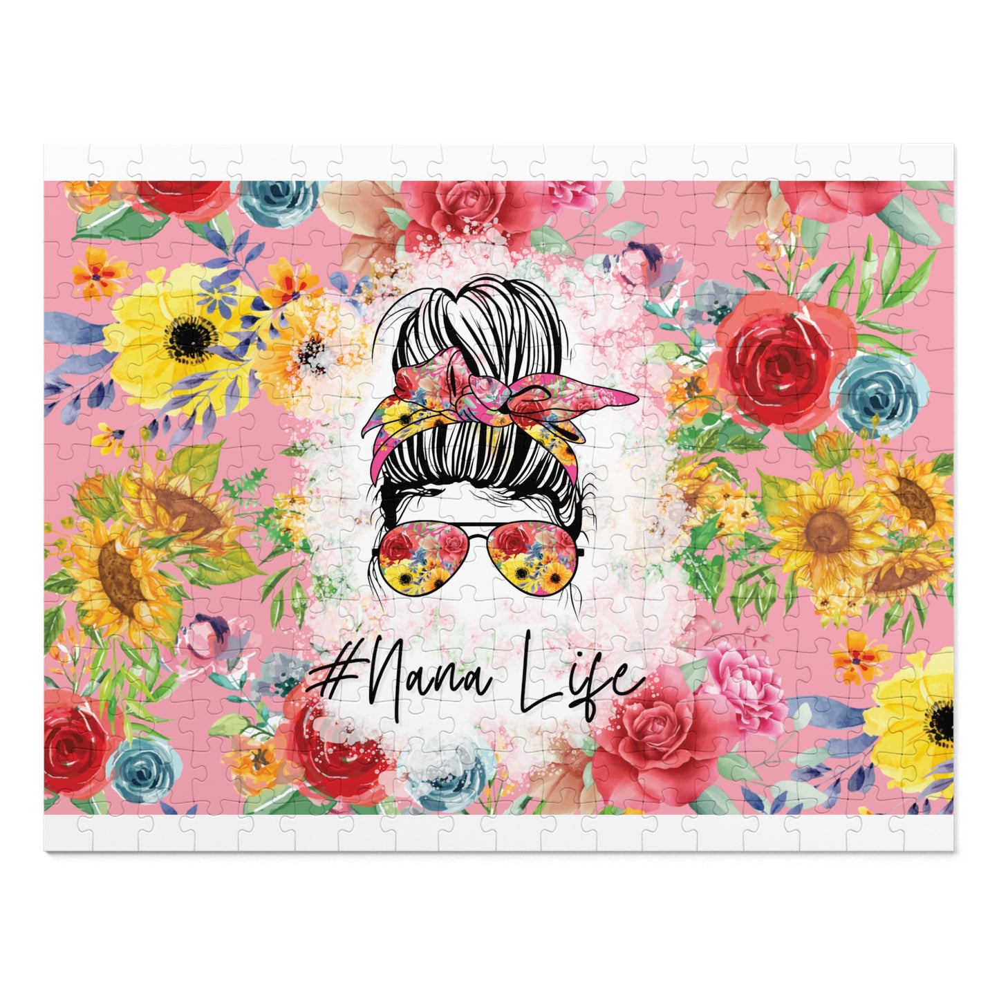 Jigsaw Puzzle, Nana Life, Personalised/Non-Personalised (30, 110, 252, 500,1000-Piece)