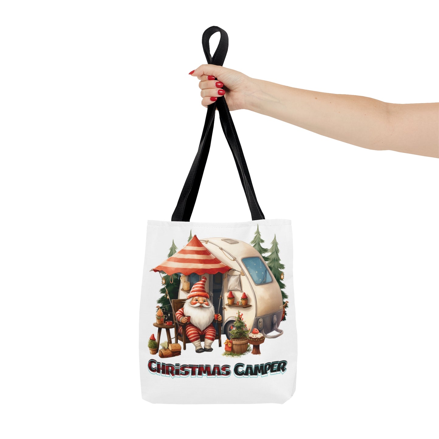 Tote Bag, Christmas, Camper