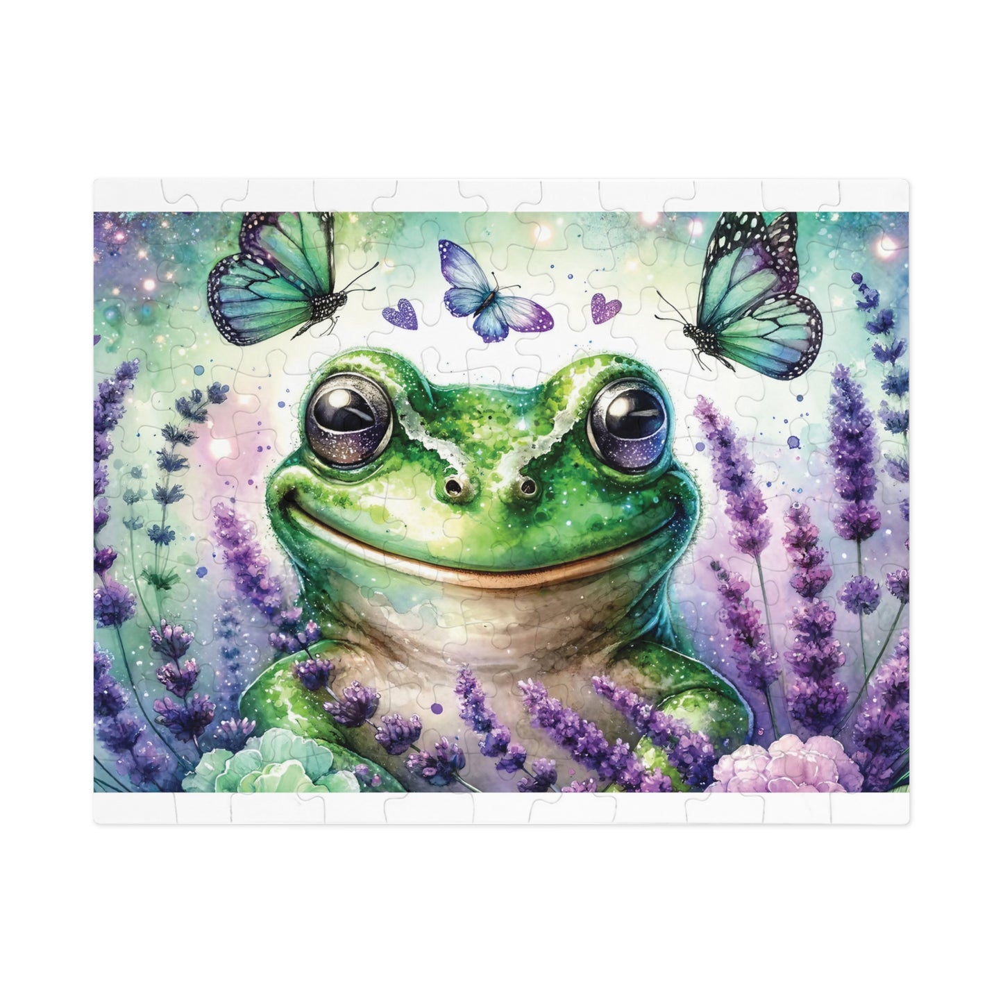 Jigsaw Puzzle, Frog, Personalised/Non-Personalised (30, 110, 252, 500,1000-Piece)