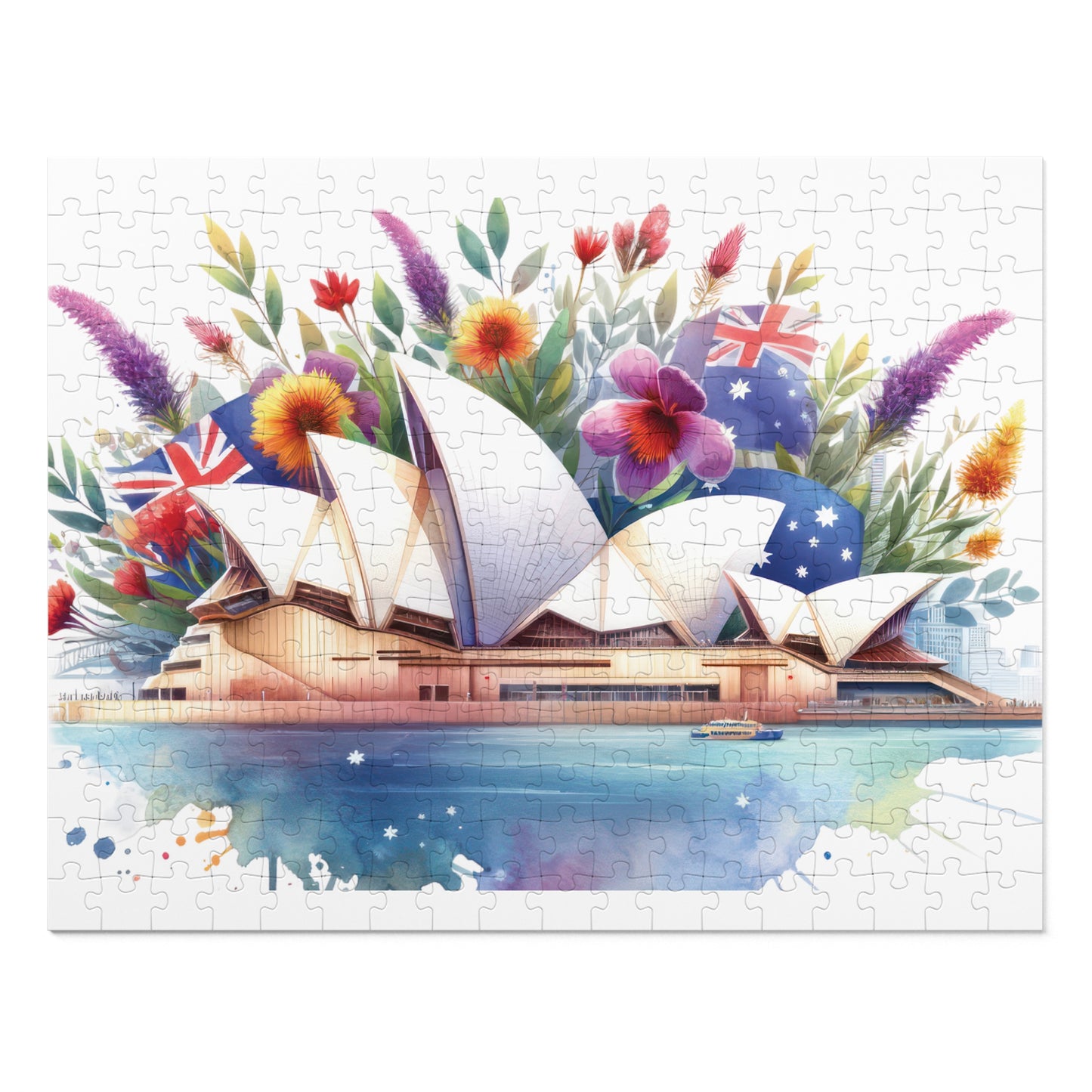 Jigsaw Puzzle, Sydney Opera House, Australia, Personalised/Non-Personalised (30, 110, 252, 500,1000-Piece)