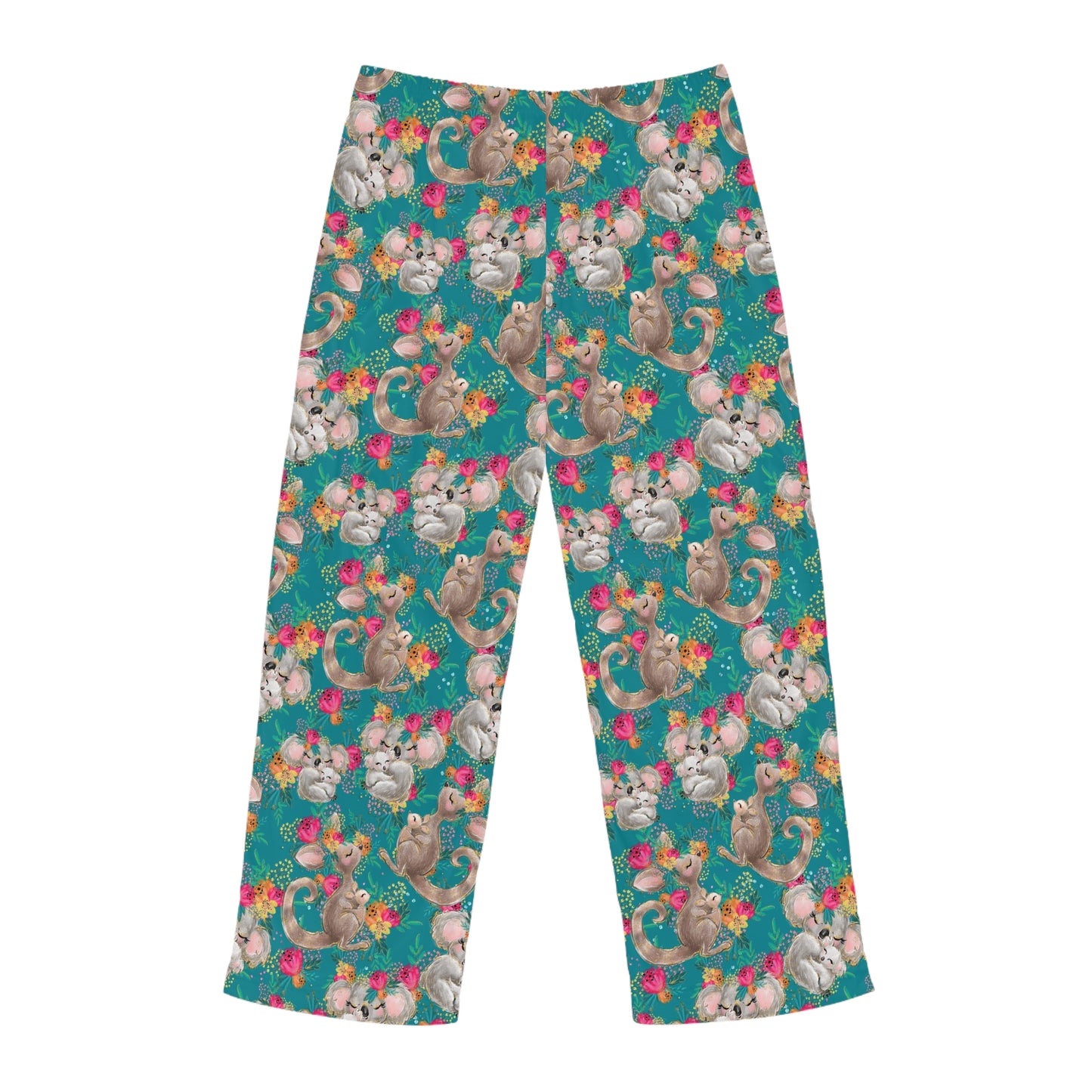 Men's Pyjama Pants, Australian Animals, Sleepwear Bottoms