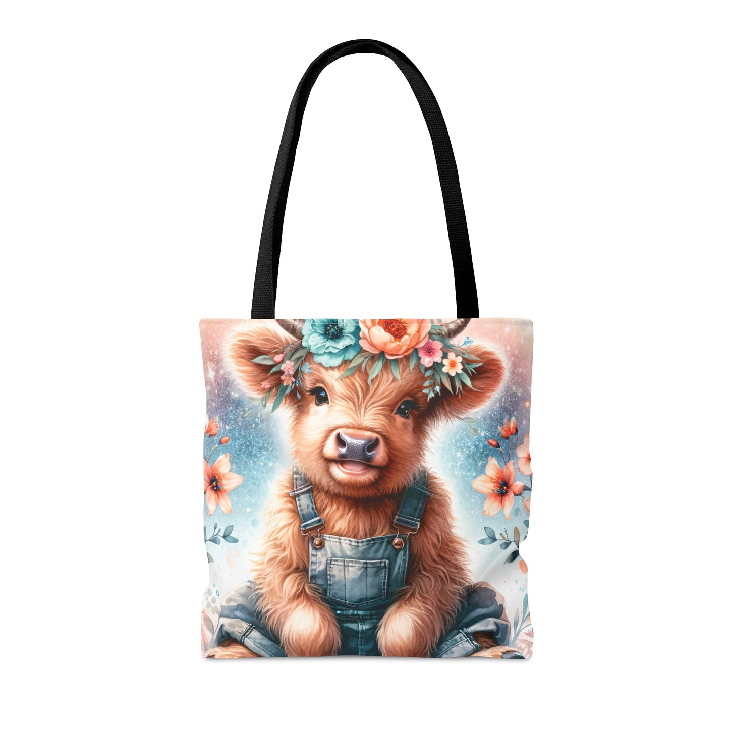 Tote Bag, Highland Cow, Personalised/Non-Personalised Tote bag