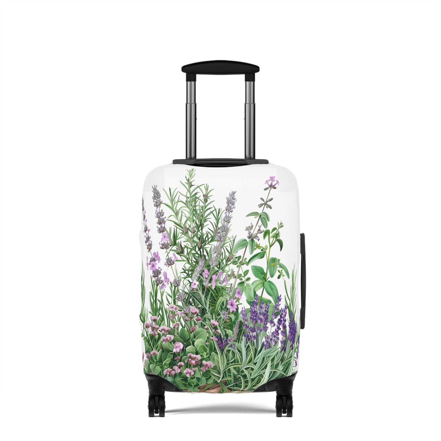 Luggage Cover, Floral, Lavender, awd-3039