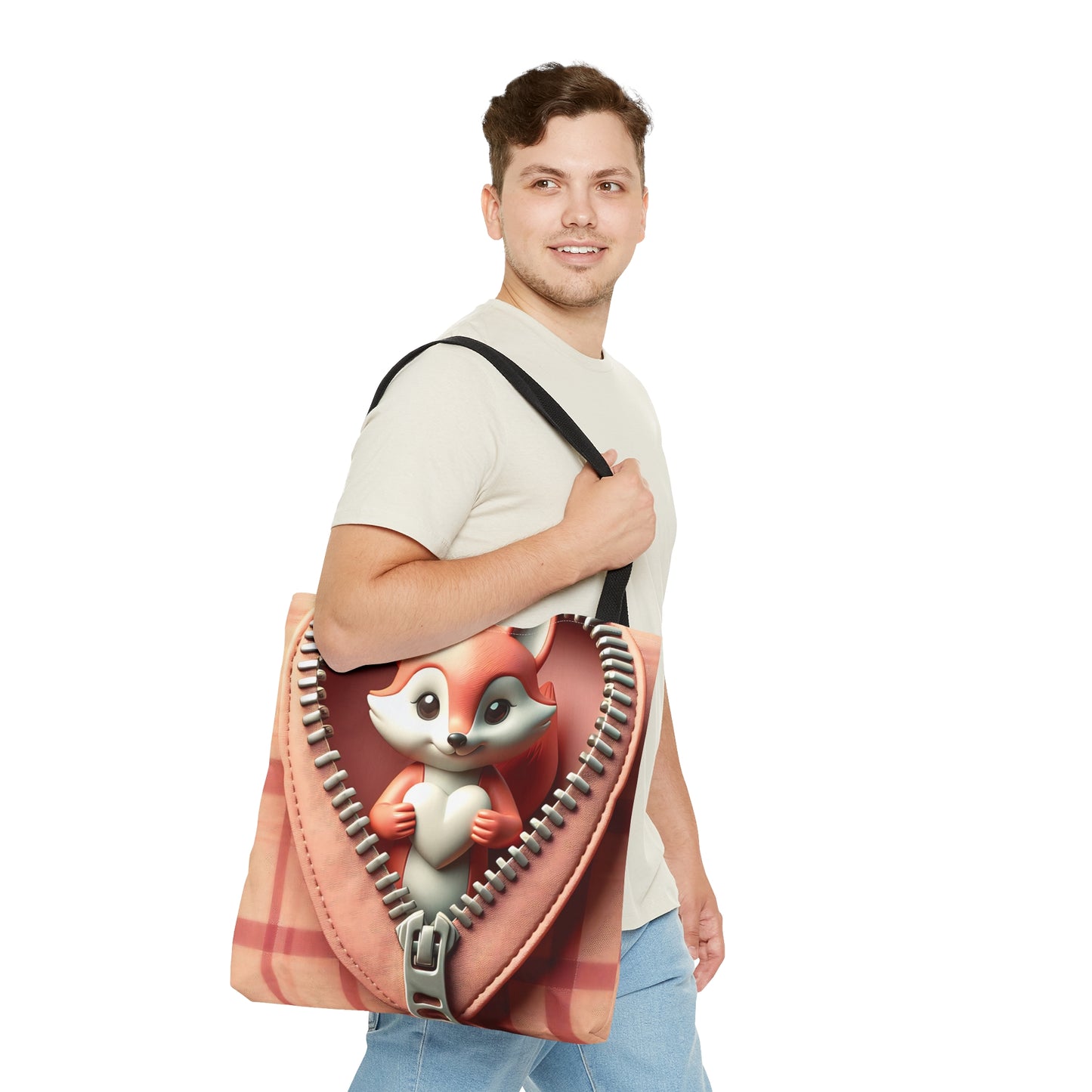 Tote Bag, Fox, Personalised/Non-Personalised Tote bag