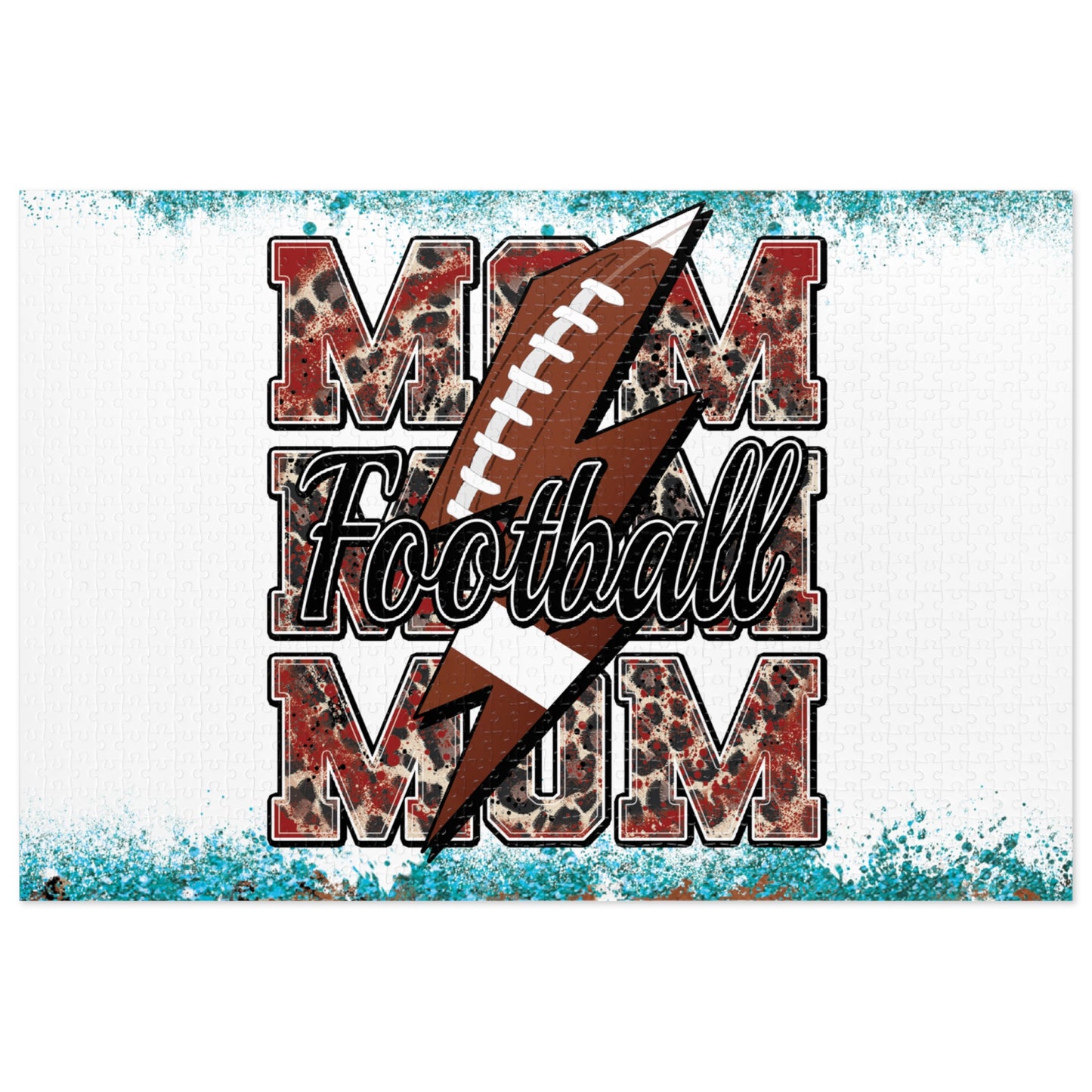 Jigsaw Puzzle, Western, Football Mom, Personalised/Non-Personalised (30, 110, 252, 500,1000-Piece)