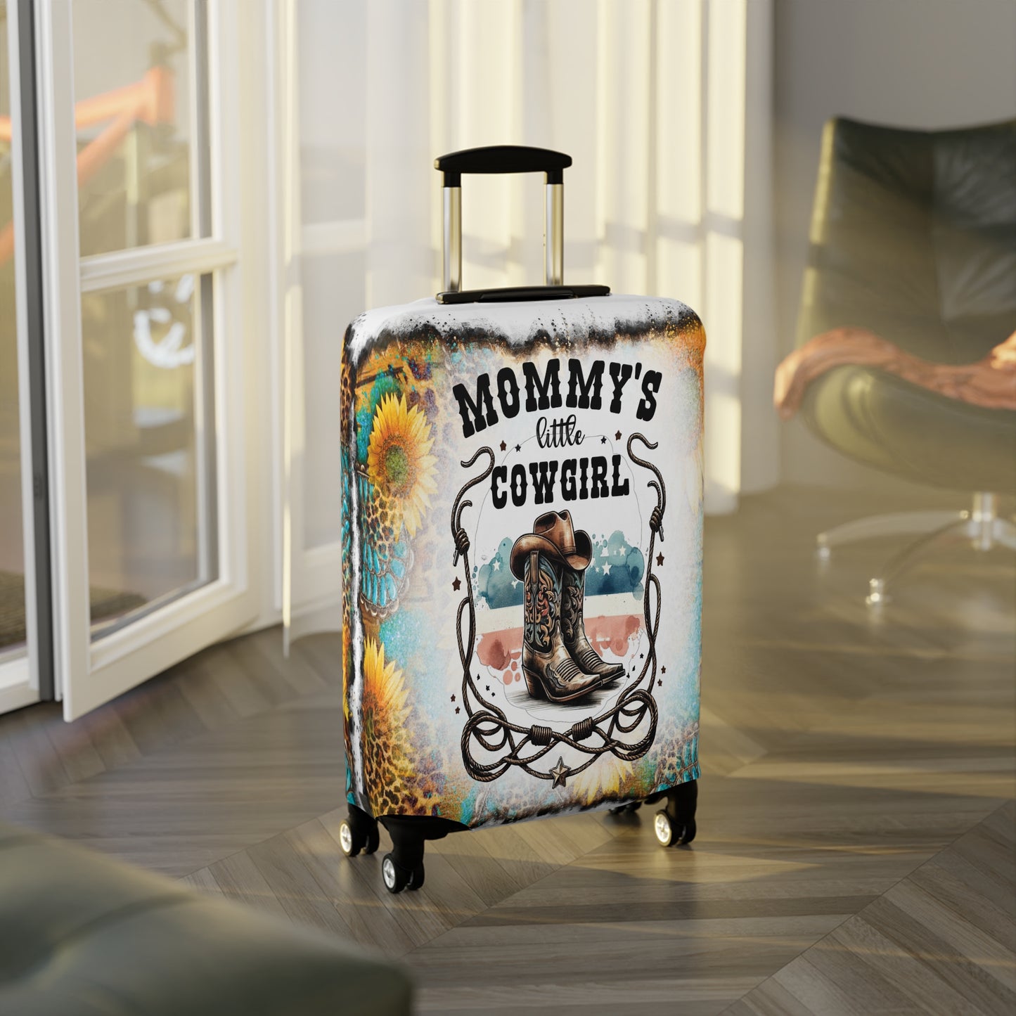 Luggage Cover, Country and Western, Mommy's Little Cowgirl, awd-1029