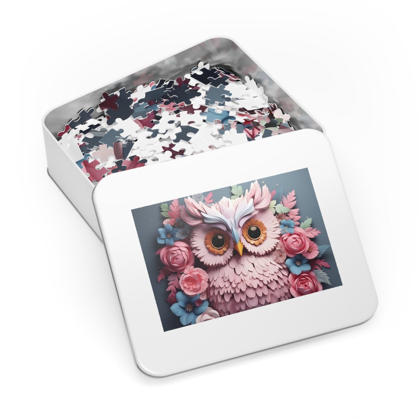 Jigsaw Puzzle, Owl, Personalised/Non-Personalised (30, 110, 252, 500,1000-Piece)