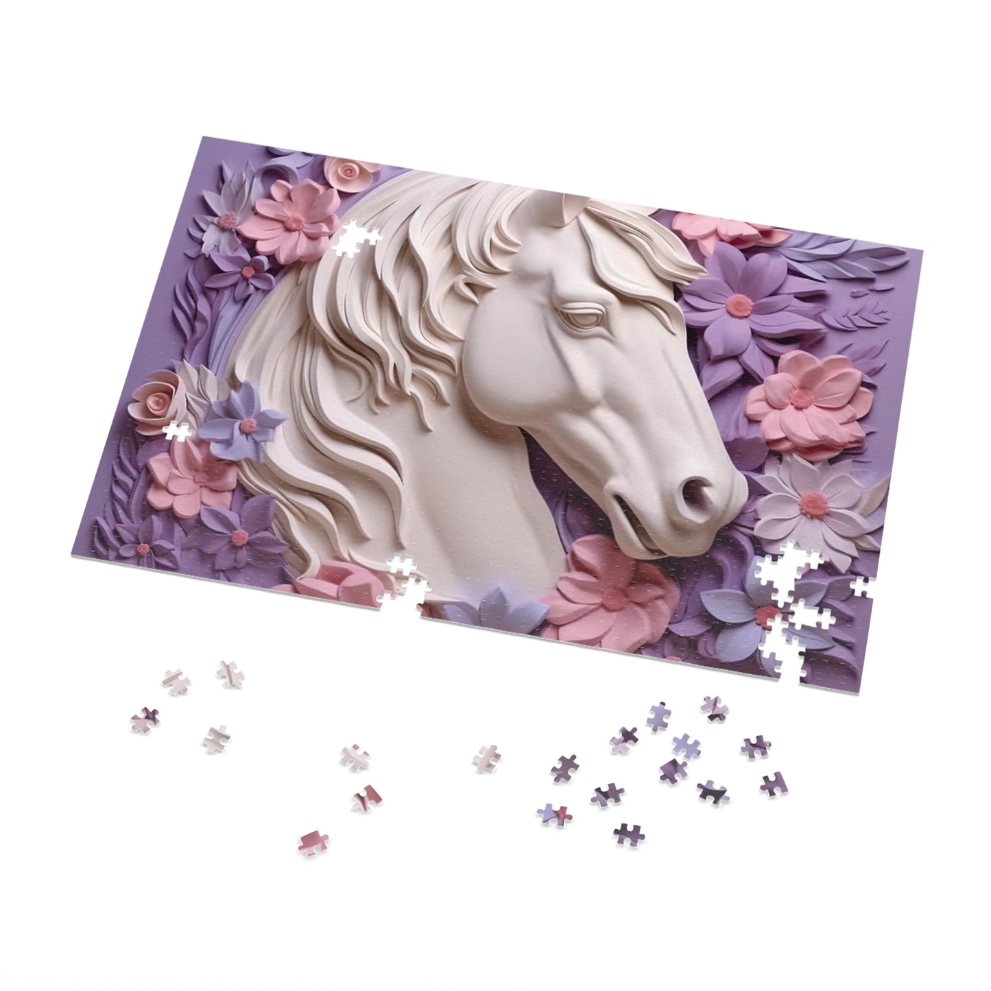 Jigsaw Puzzle, Horse, Personalised/Non-Personalised (30, 110, 252, 500,1000-Piece)