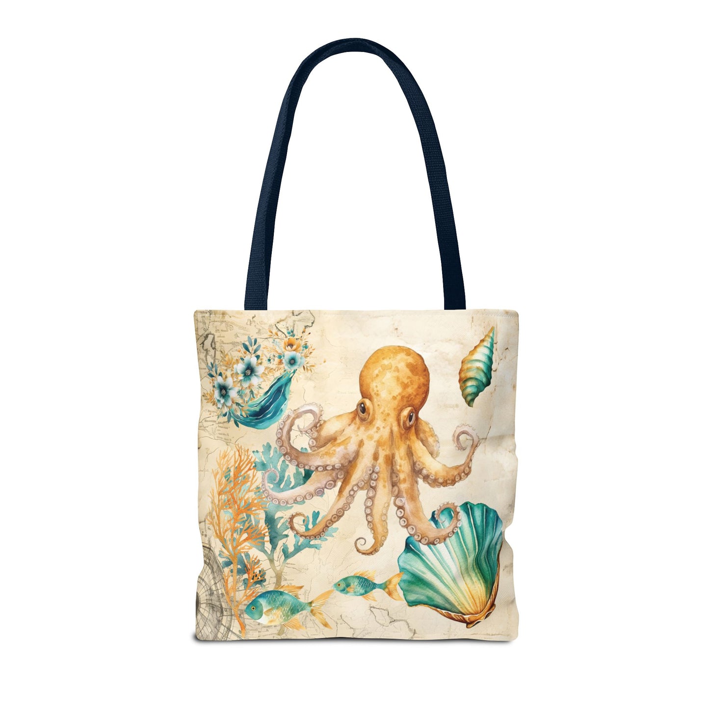 Tote Bag, Nautical bag, Beach Tote Bag