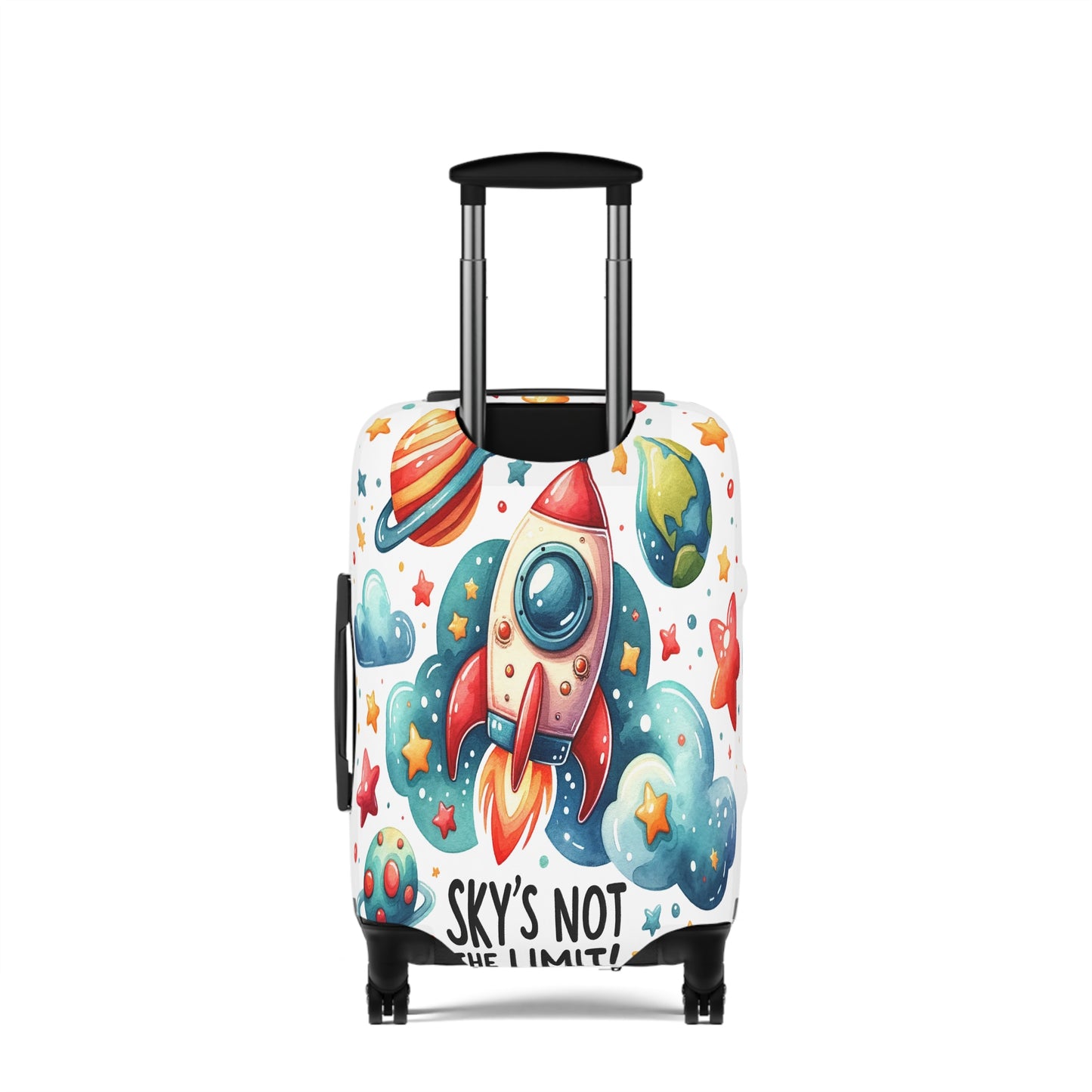 Luggage Cover, Rocket, Sky's not the Limit, awd-340