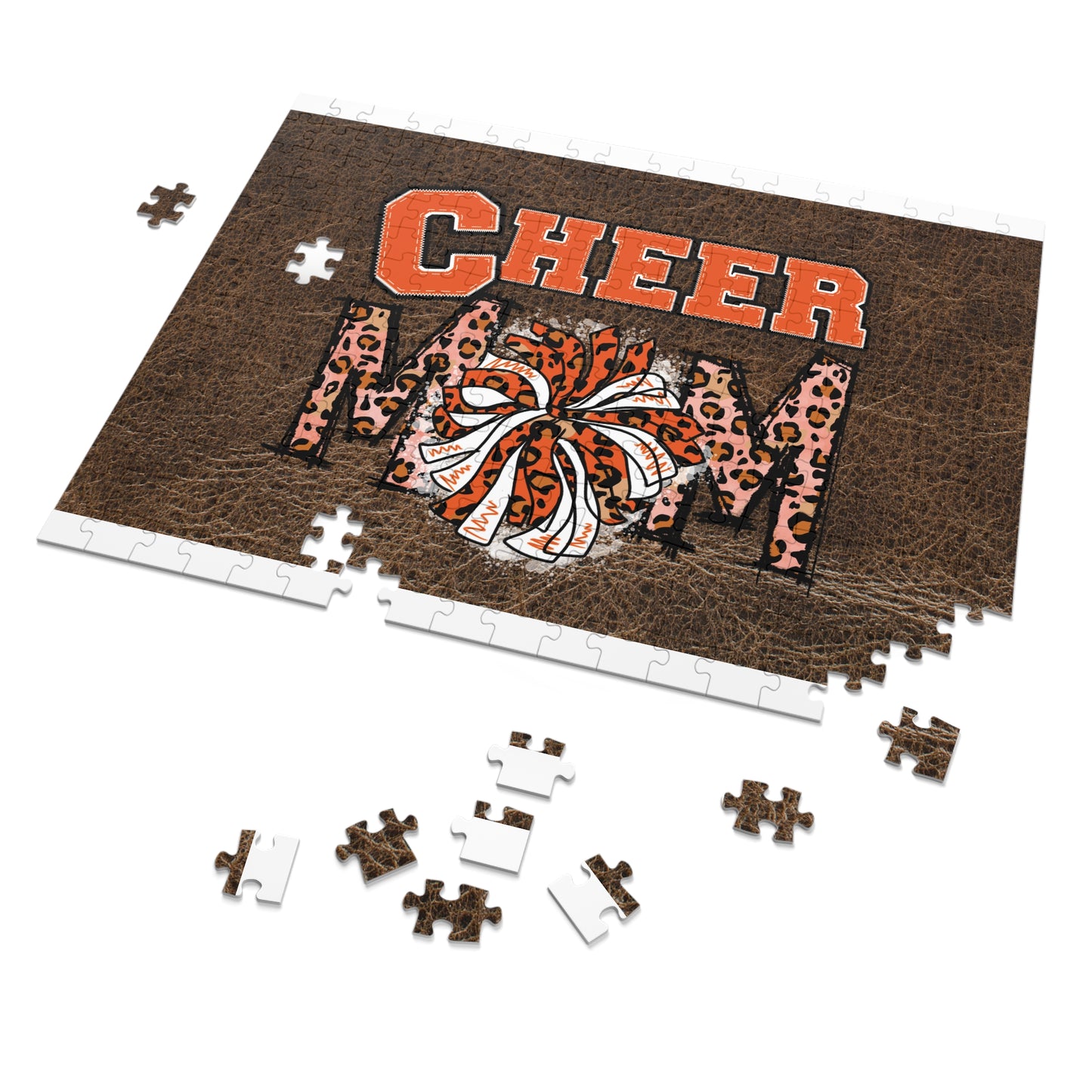 Jigsaw Puzzle, Cheer Mom, Personalised/Non-Personalised (30, 110, 252, 500,1000-Piece)