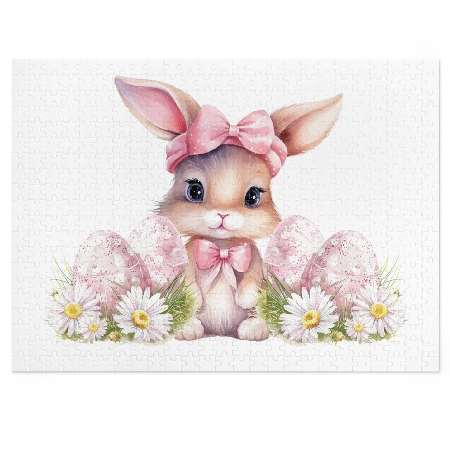 Jigsaw Puzzle, Easter, Easter Rabbit, Personalised/Non-Personalised (30, 110, 252, 500,1000-Piece)