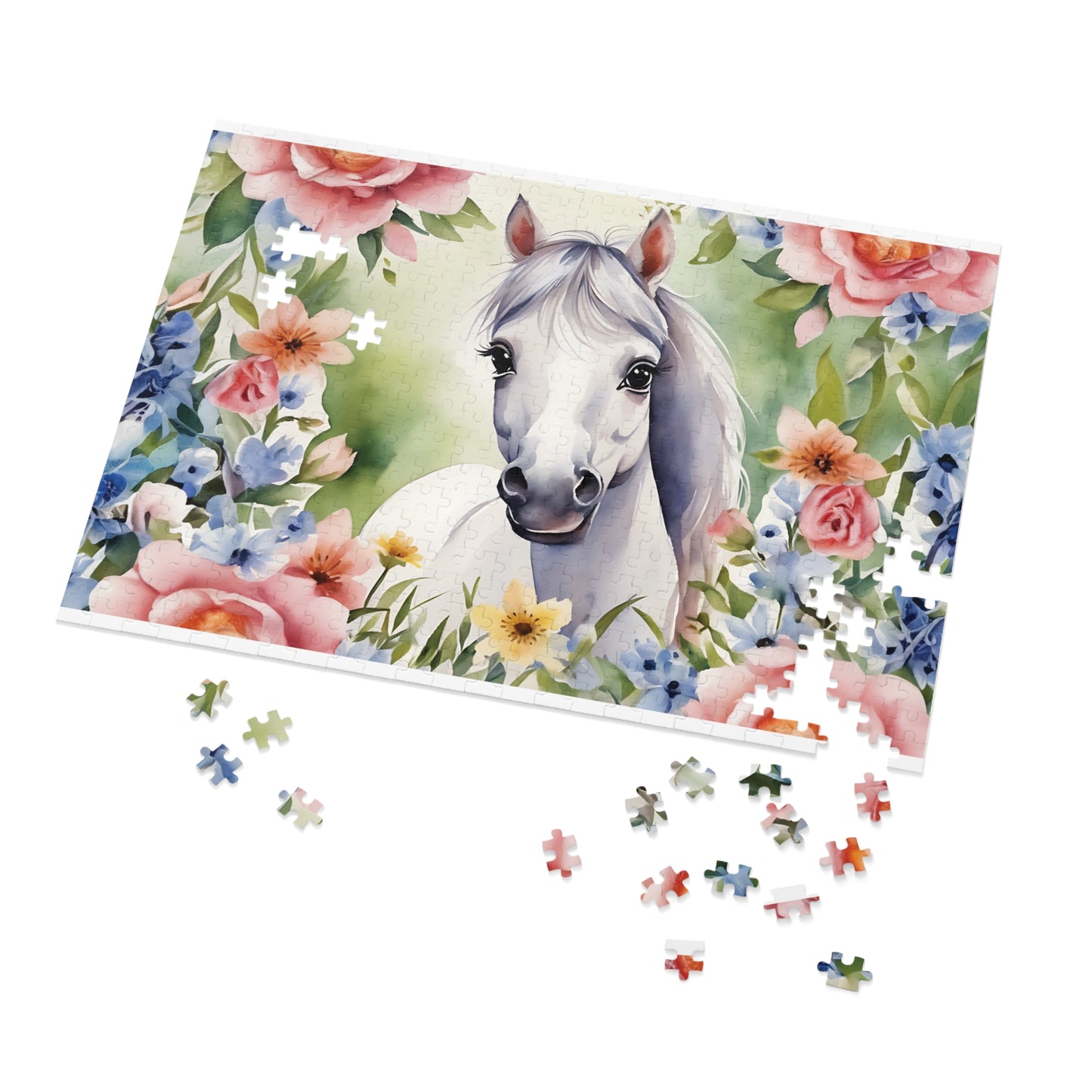 Jigsaw Puzzle, Horse, Personalised/Non-Personalised (30, 110, 252, 500,1000-Piece)