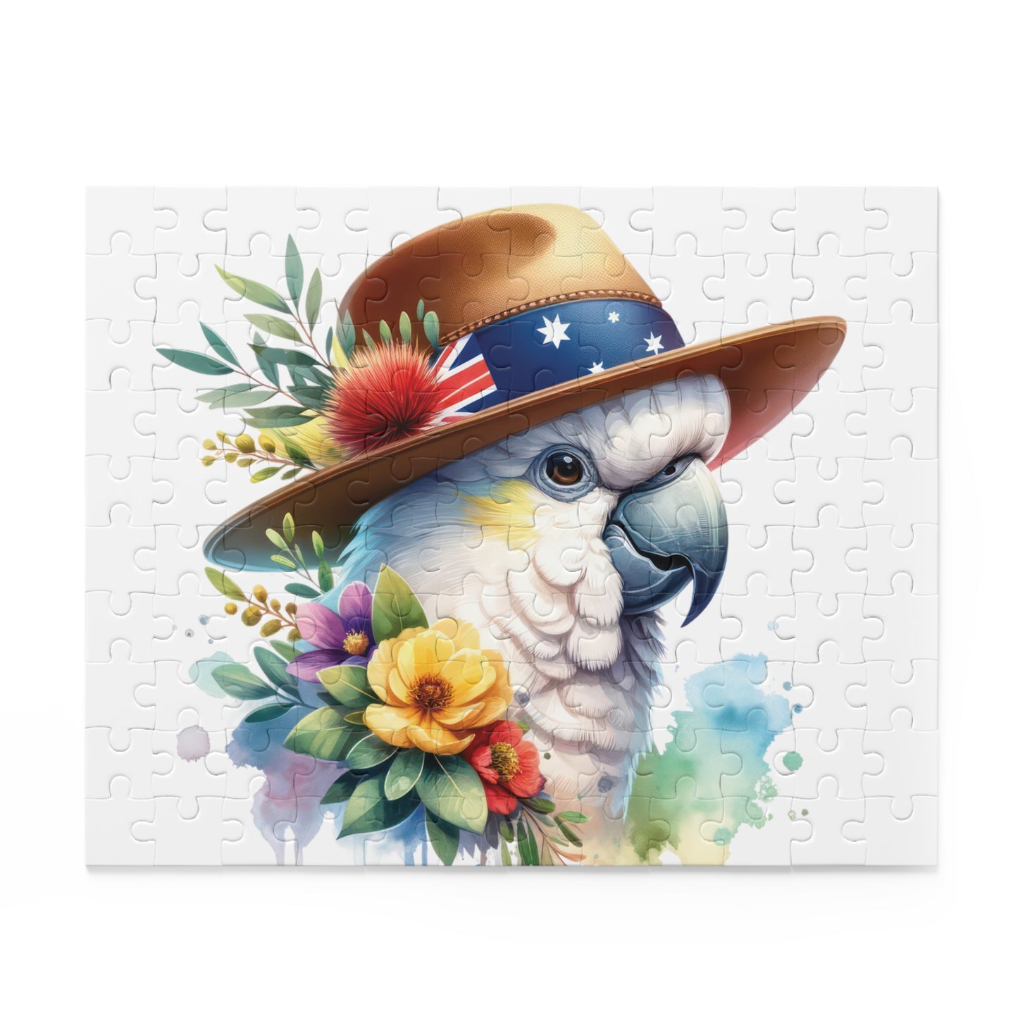 Personalised/Non-Personalised Puzzle, Cockatoo (120, 252, 500-Piece)