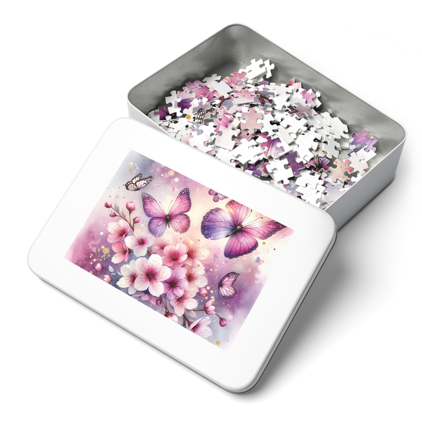 Jigsaw Puzzle, Butterfly, Personalised/Non-Personalised (30, 110, 252, 500,1000-Piece)