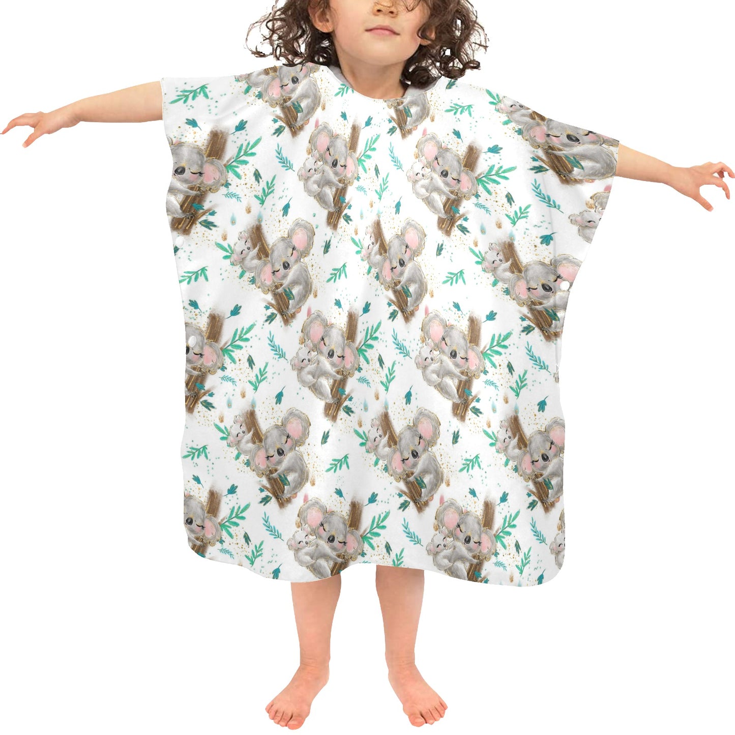 Australian Animals Koala Beach Changing Robe (Little Kids)
