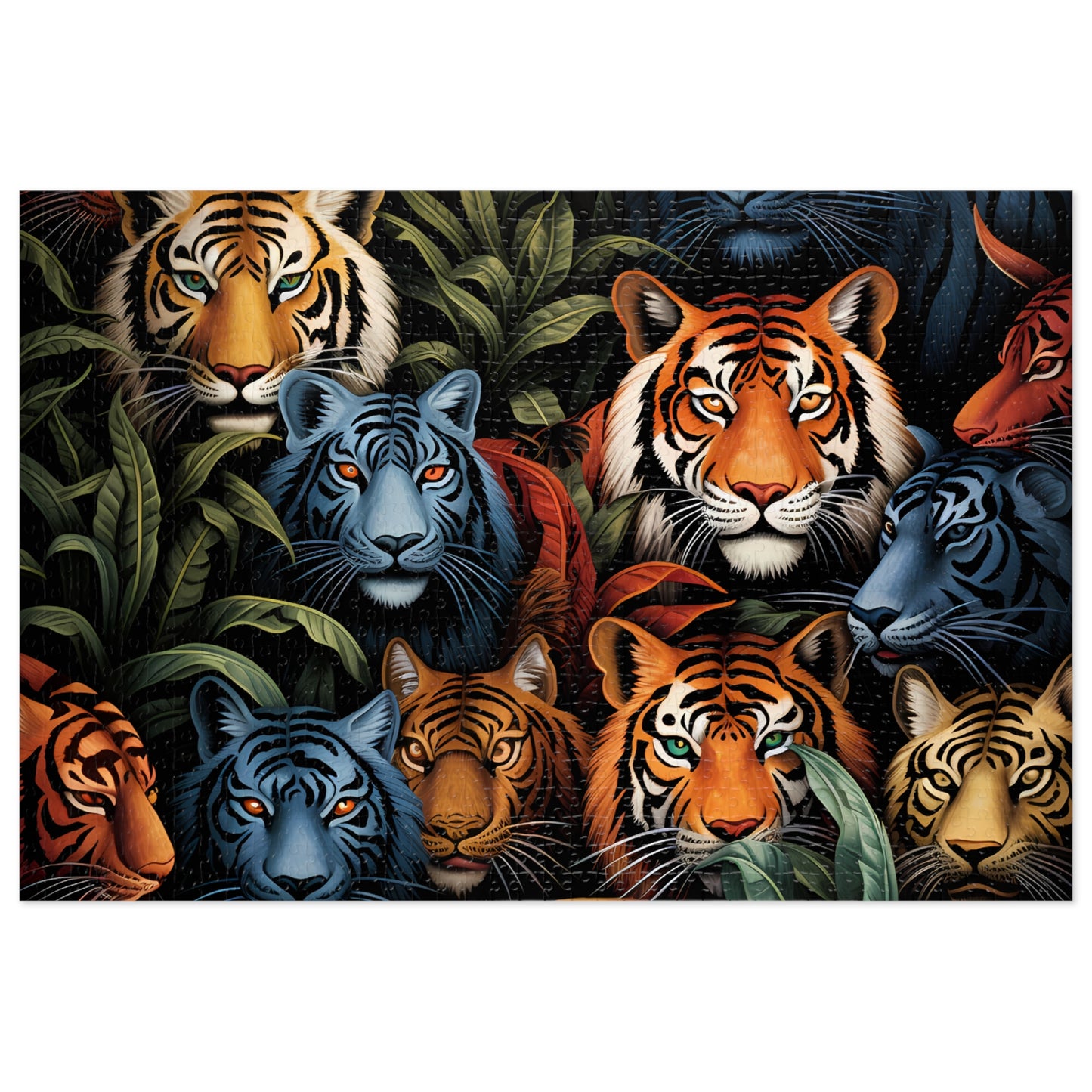 Jigsaw Puzzle, Lion, Personalised/Non-Personalised (30, 110, 252, 500,1000-Piece)