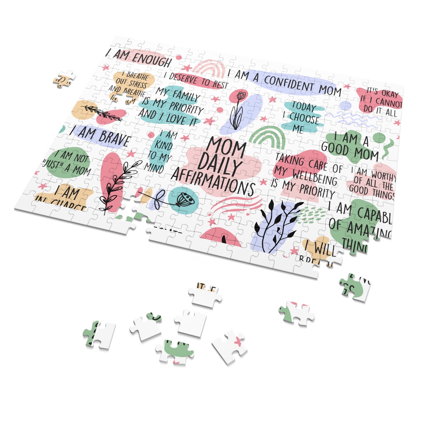 Jigsaw Puzzle in Tin, Affirmations, Mom Personalised/Non-Personalised, awd-1372