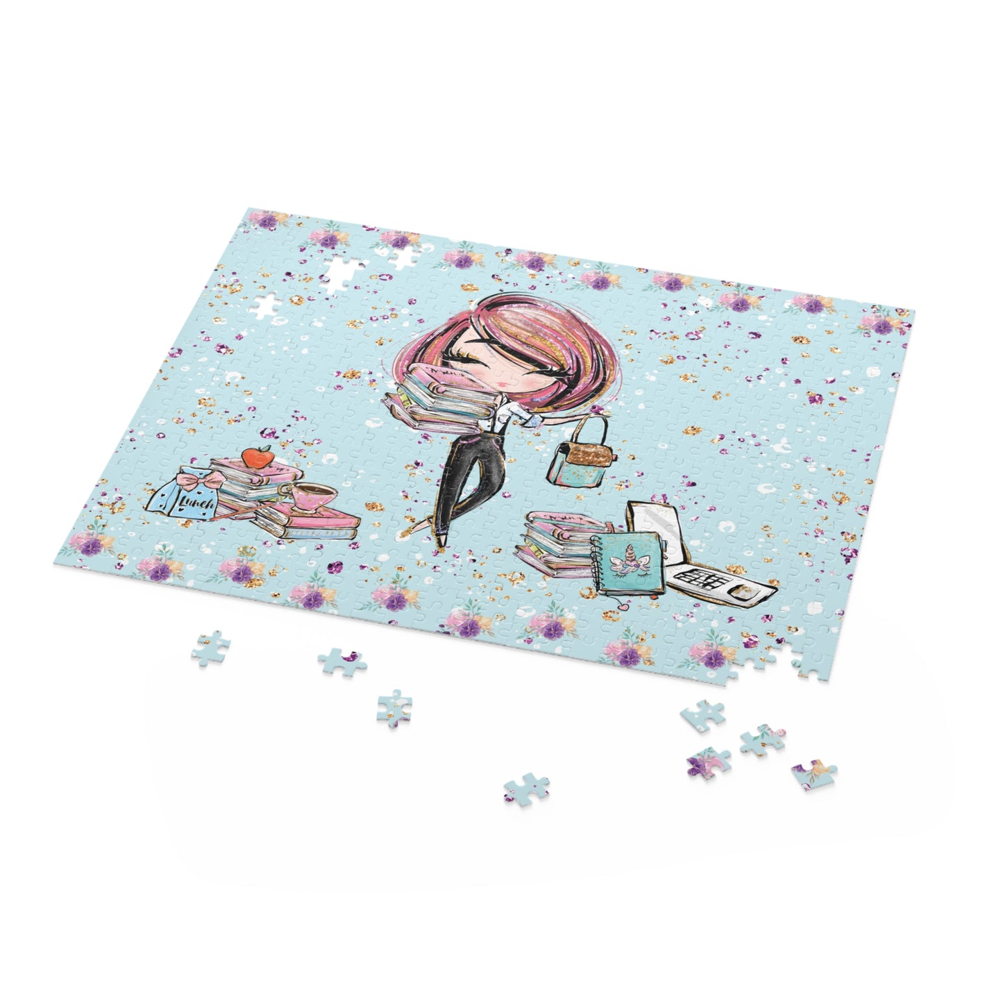 Personalised/Non-Personalised Puzzle, Teacher (120, 252, 500-Piece)