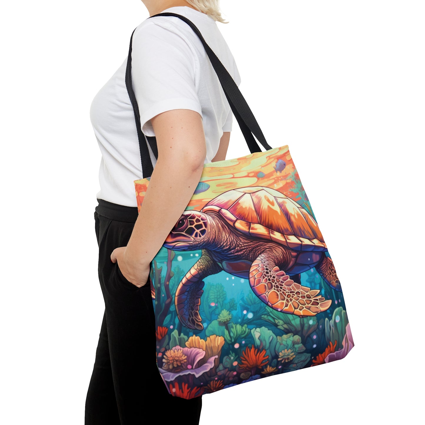 Tote Bag, Turtle bag, Beach Tote Bag