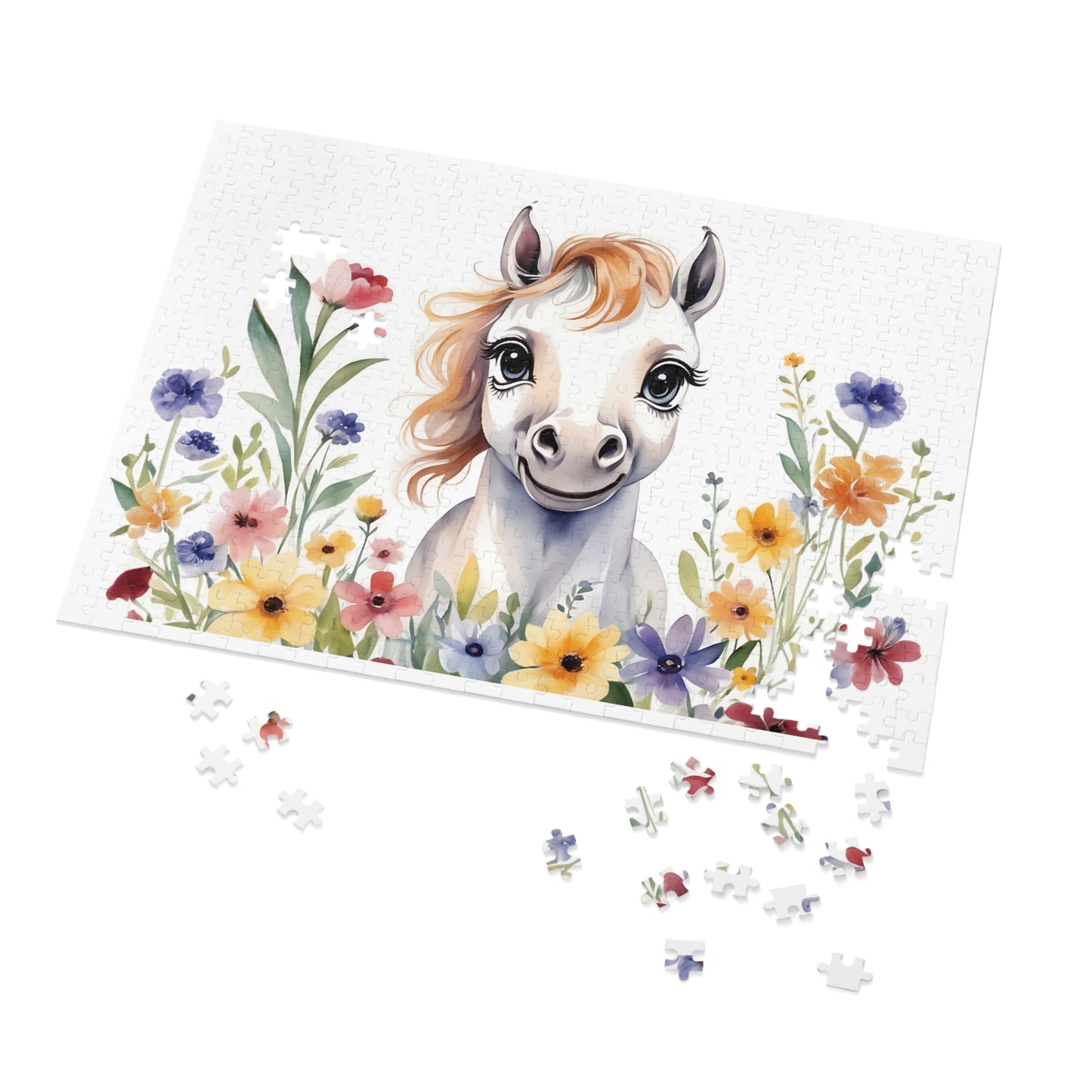 Jigsaw Puzzle, Horse, Personalised/Non-Personalised (30, 110, 252, 500,1000-Piece)