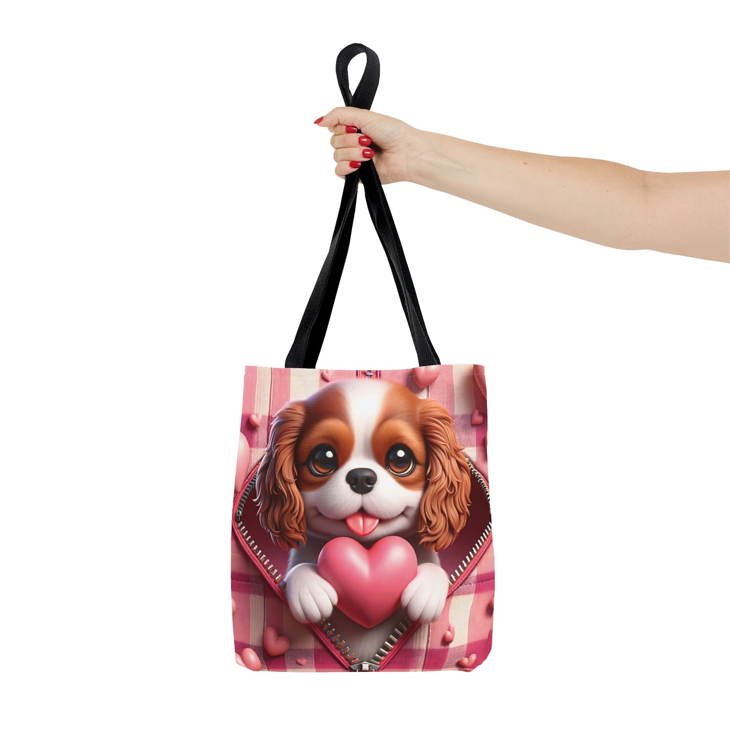 Tote Bag, Cute Dog, Personalised/Non-Personalised Tote bag