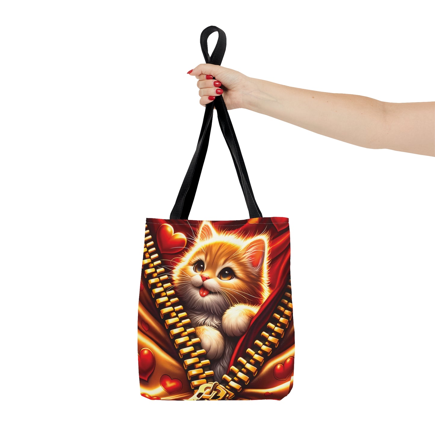 Tote Bag, Cat, Personalised/Non-Personalised Tote bag