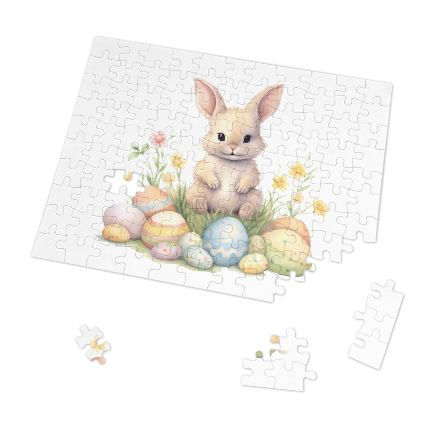 Jigsaw Puzzle, Easter, Easter Rabbit, Personalised/Non-Personalised (30, 110, 252, 500,1000-Piece)