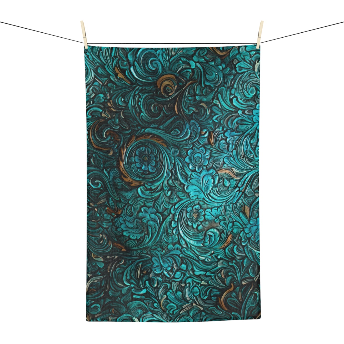 Microfiber Tea Towel Floral