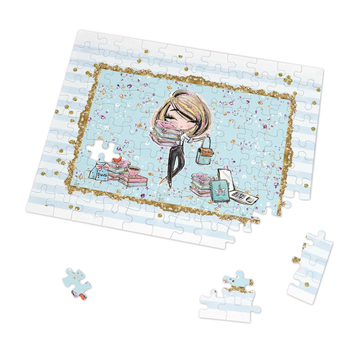 Jigsaw Puzzle, Teacher, Personalised/Non-Personalised (30, 110, 252, 500,1000-Piece)