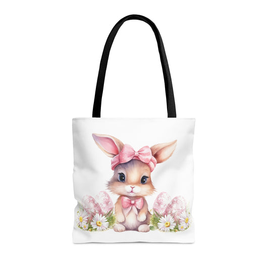 Tote Bag, Easter, Rabbit, Personalised/Non-Personalised Tote bag