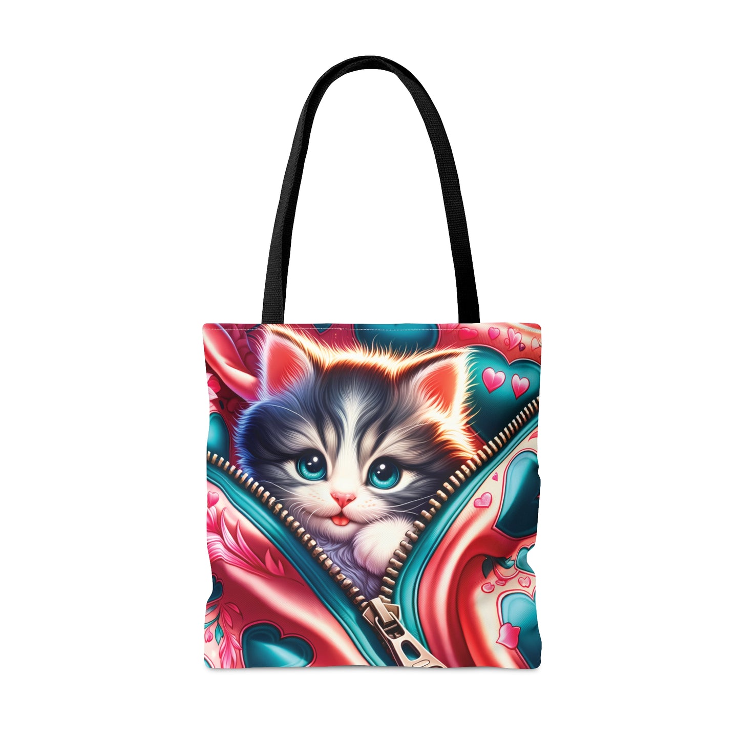 Tote Bag, Cat, Personalised/Non-Personalised Tote bag