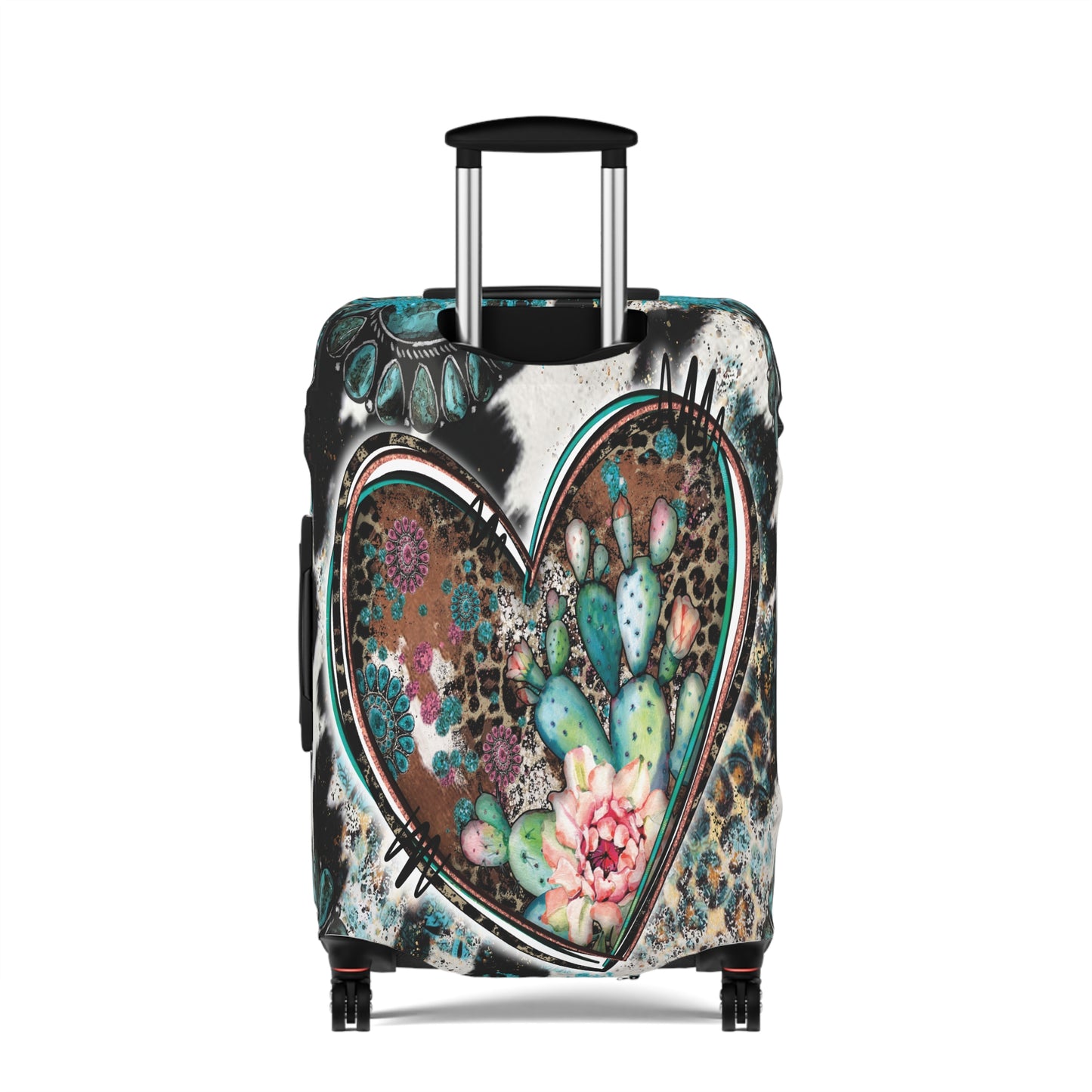 Luggage Cover, Country and Western, Heart, awd-041