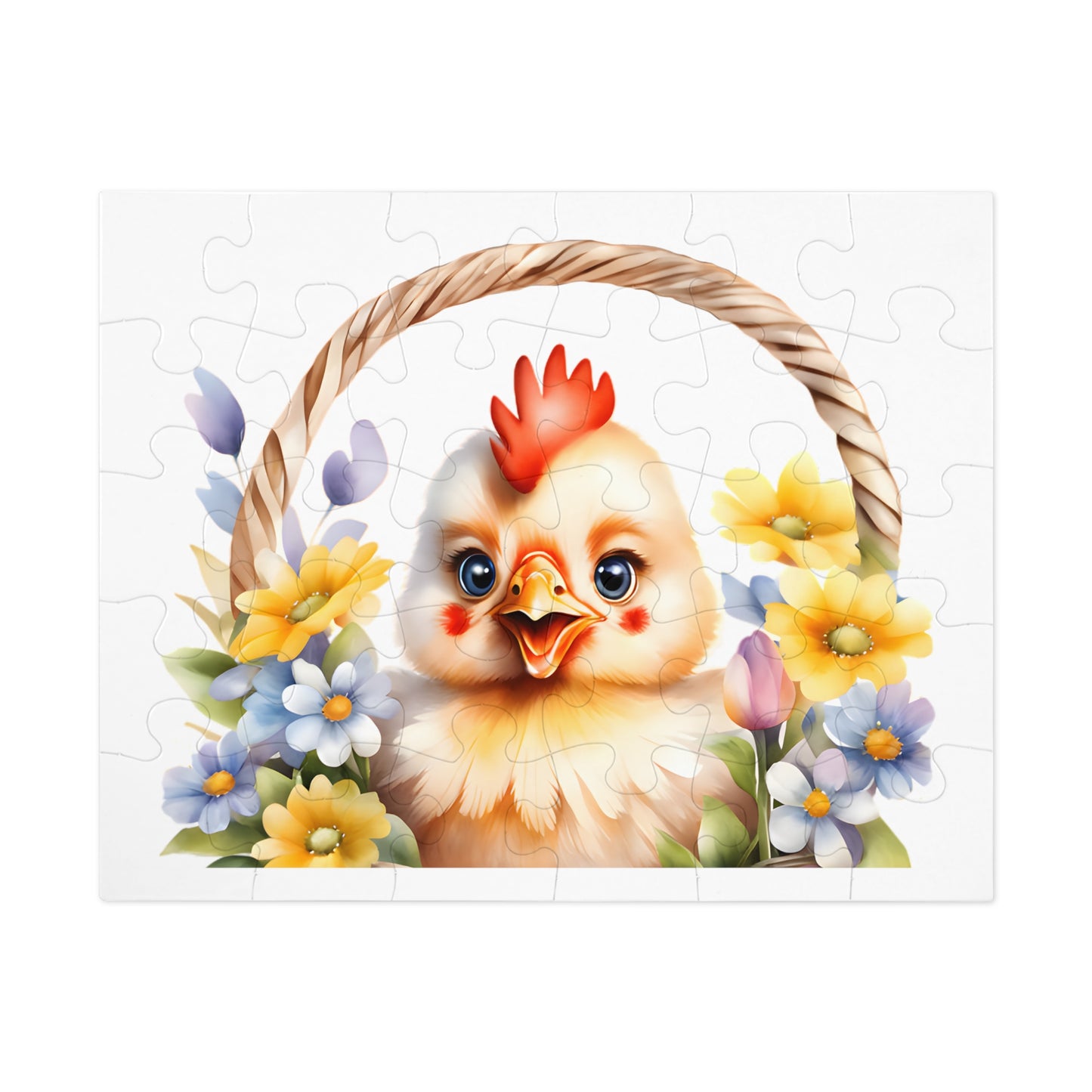 Jigsaw Puzzle, Chicken, Personalised/Non-Personalised (30, 110, 252, 500,1000-Piece)