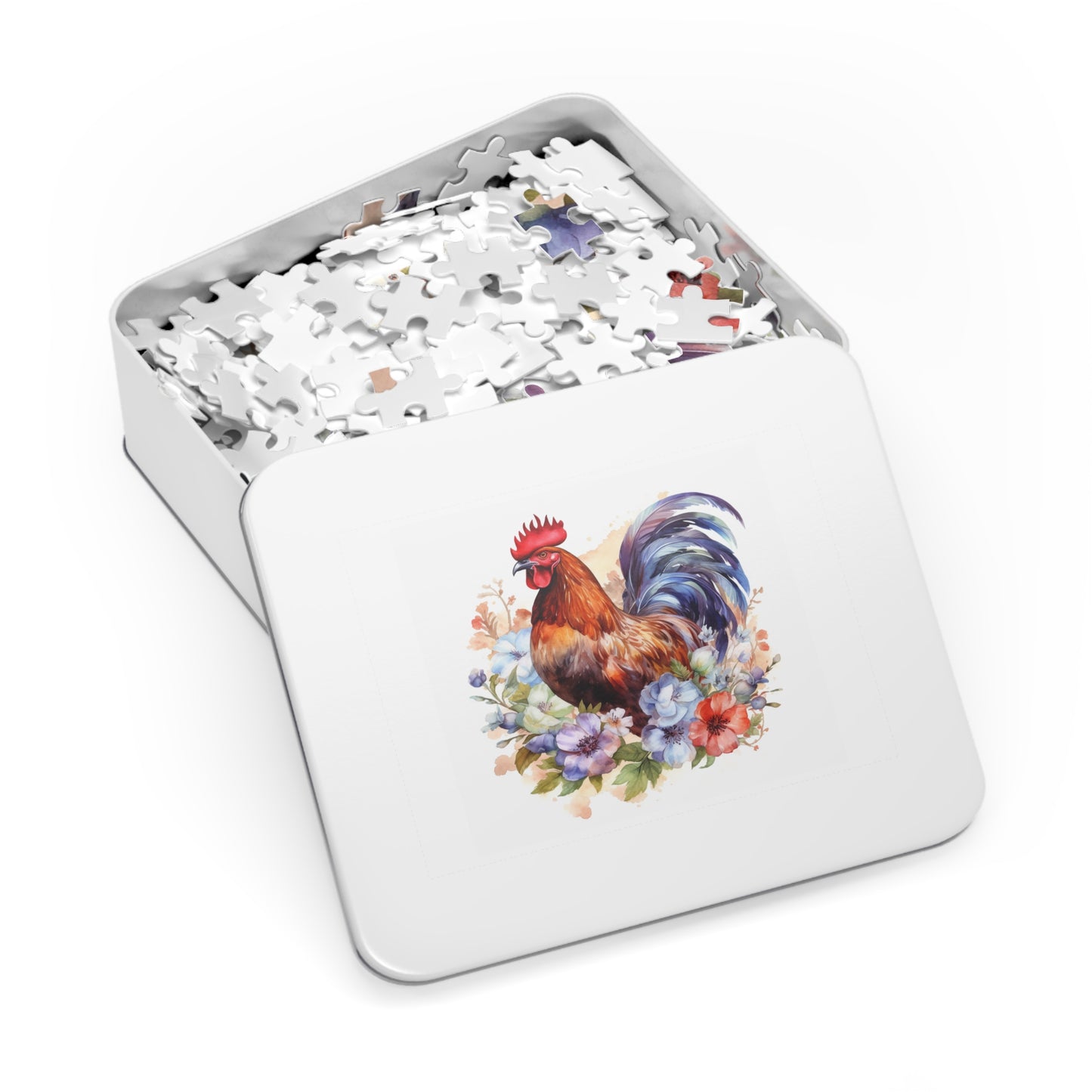 Jigsaw Puzzle, Chicken/Rooster, Personalised/Non-Personalised (30, 110, 252, 500,1000-Piece)