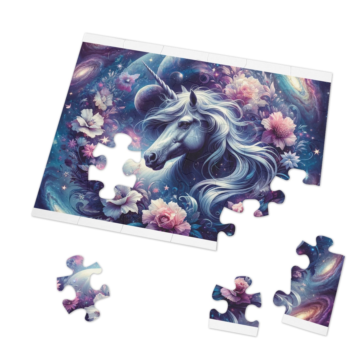 Jigsaw Puzzle, Unicorn, Personalised/Non-Personalised (30, 110, 252, 500,1000-Piece)