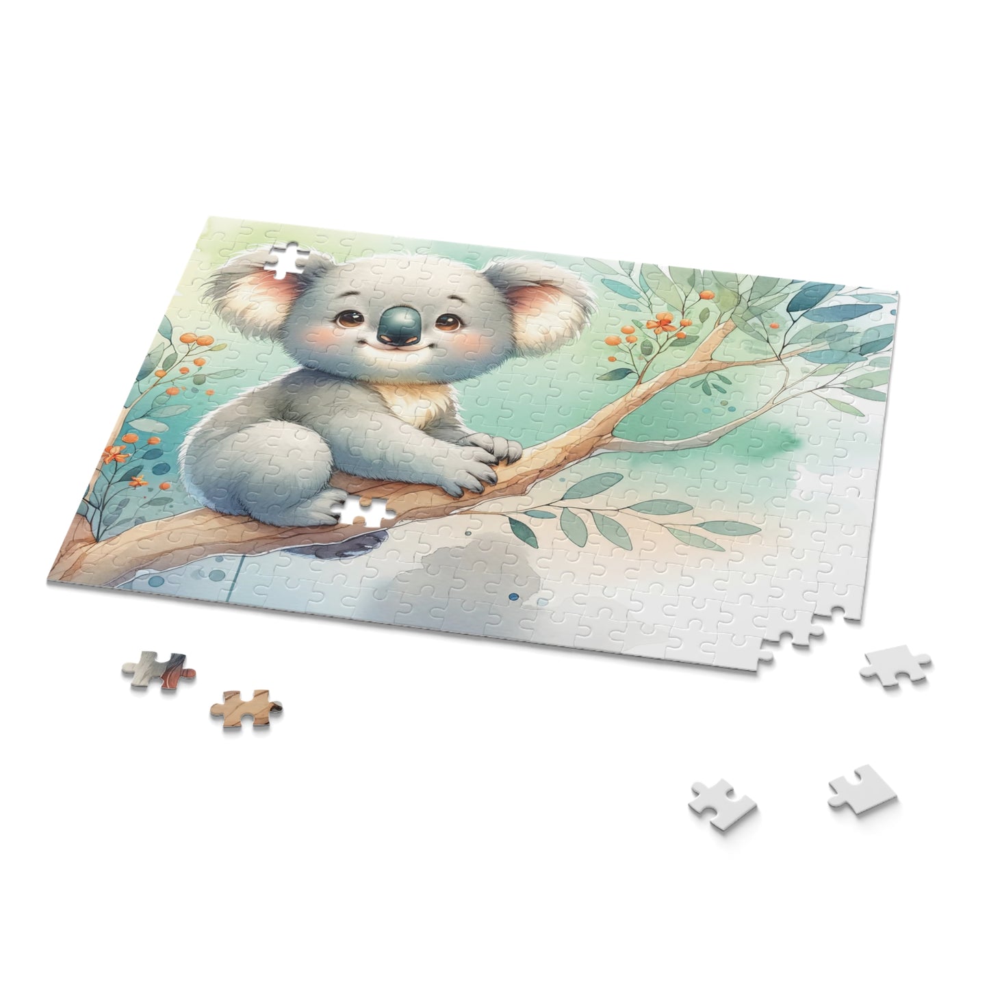 Personalised/Non-Personalised Puzzle, Koala (120, 252, 500-Piece)