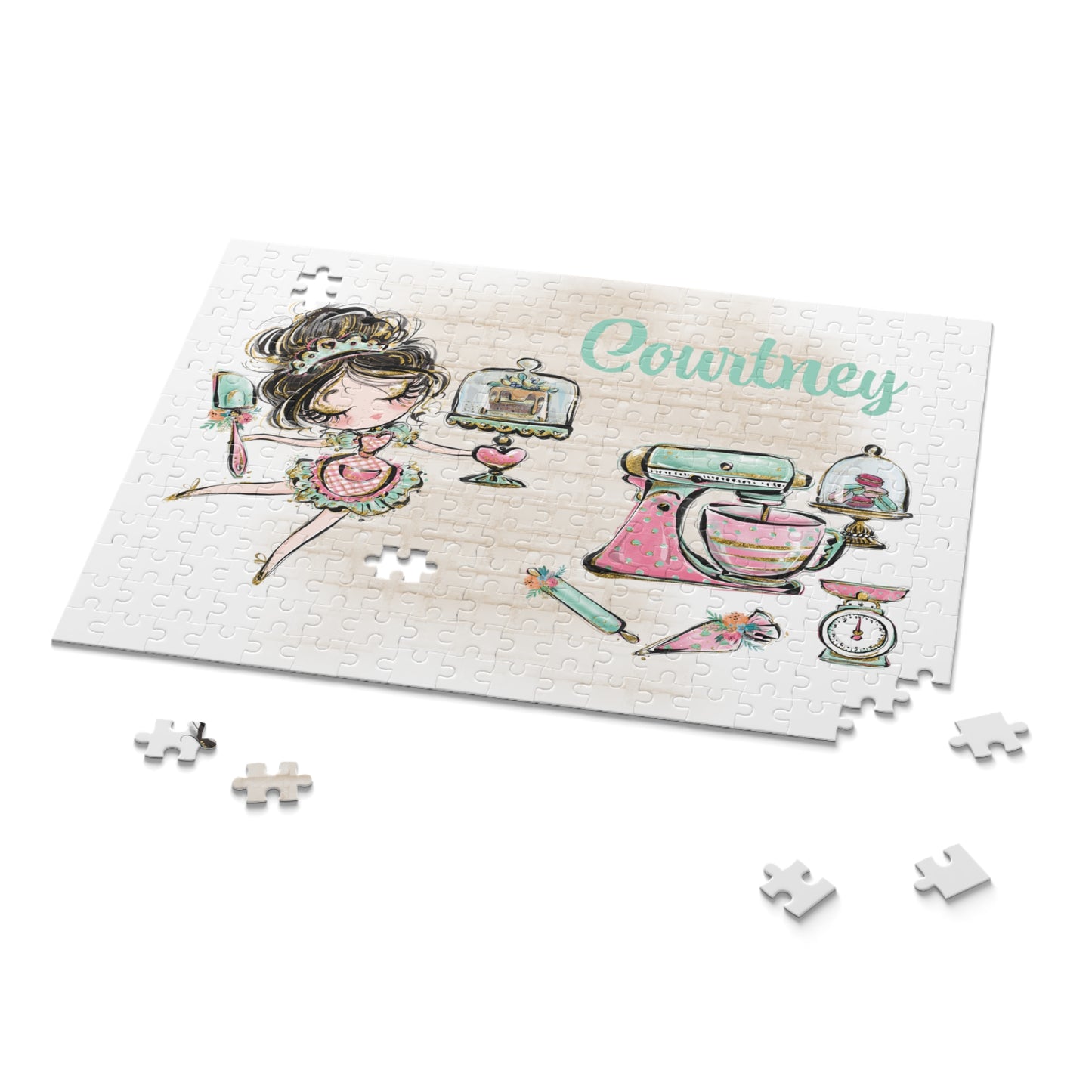 Personalised/Non-Personalised Puzzle, Baking (120, 252, 500-Piece)