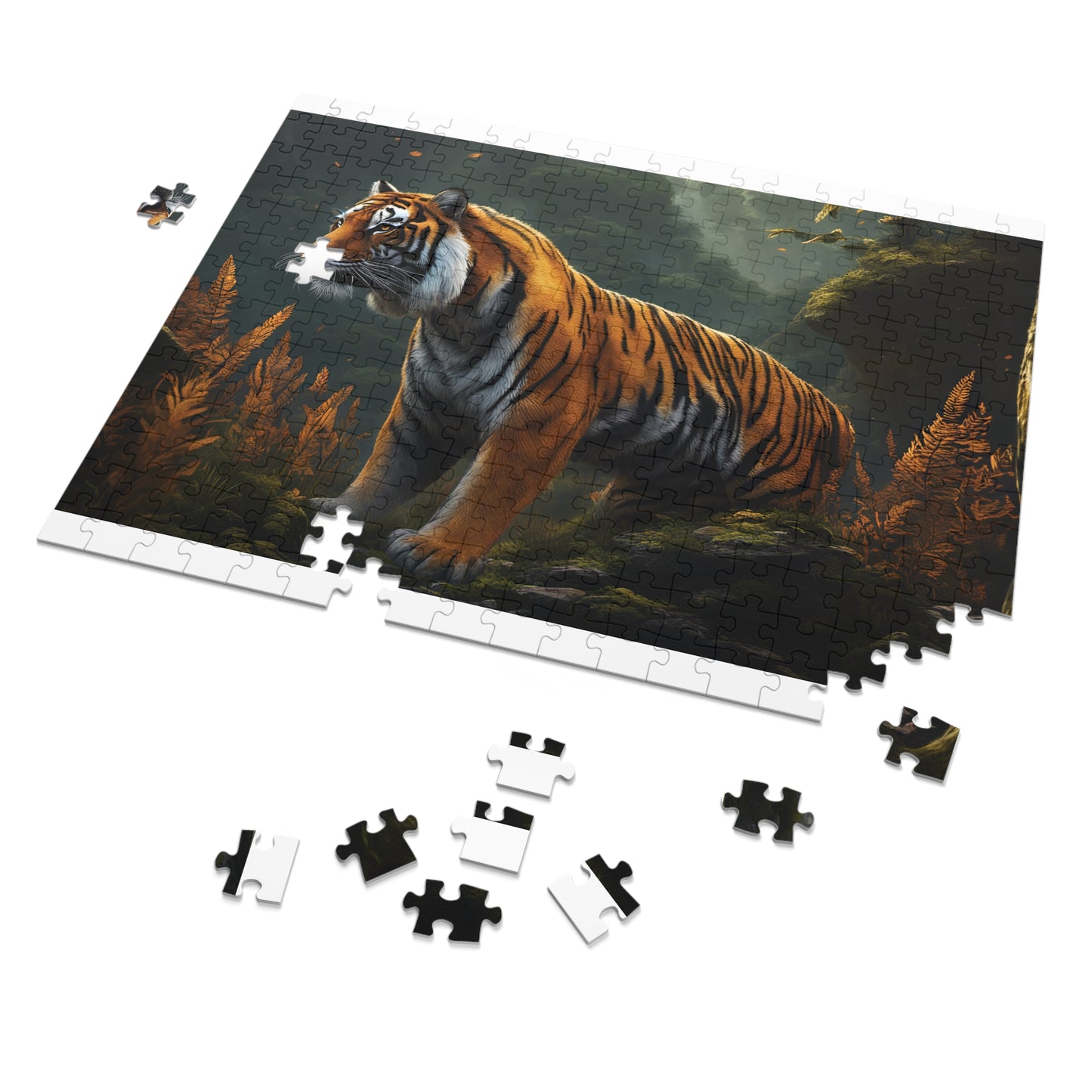 Puzzle, Tiger, Personalised/Non-Personalised (30, 110, 252, 500,1000-Piece)