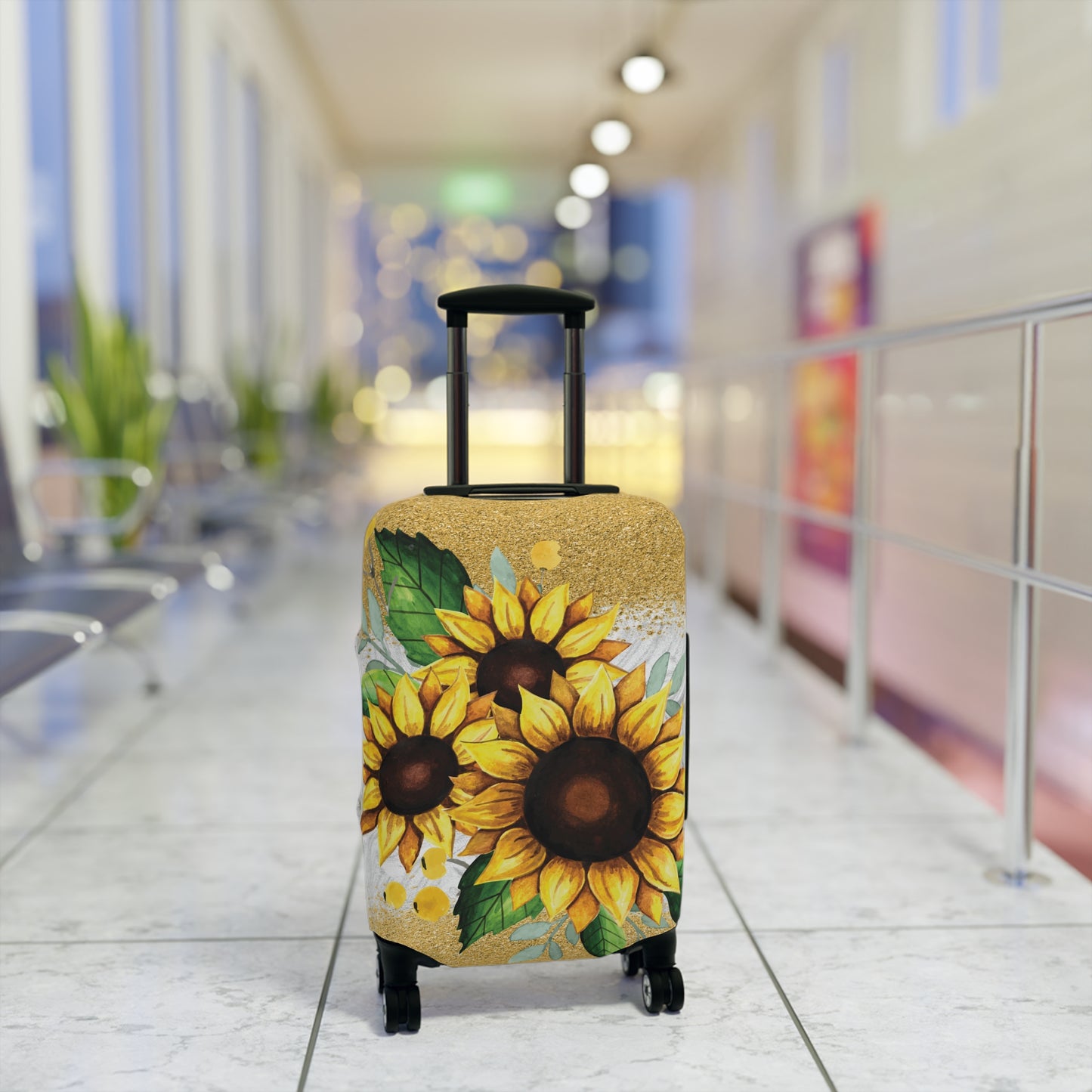 Luggage Cover, Sunflower, awd-1355