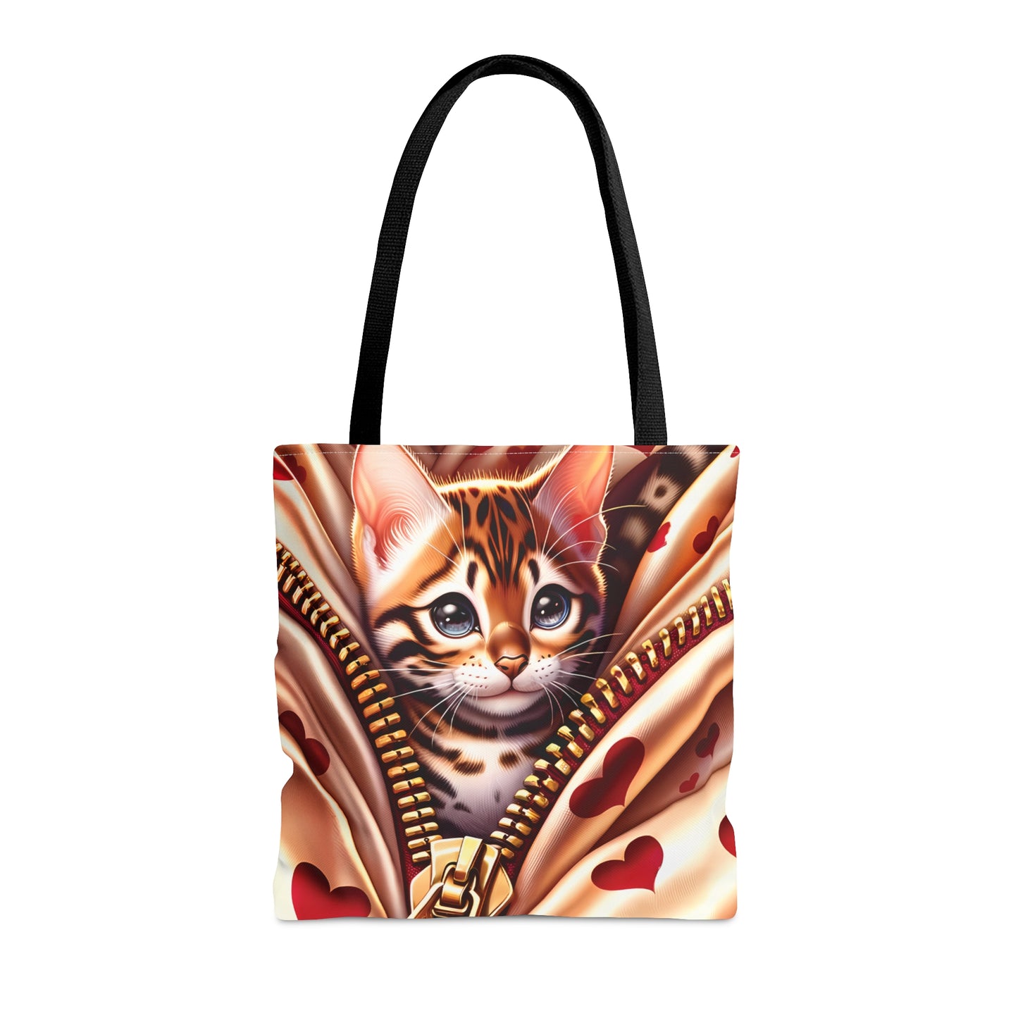 Tote Bag, Cat, Personalised/Non-Personalised Tote bag