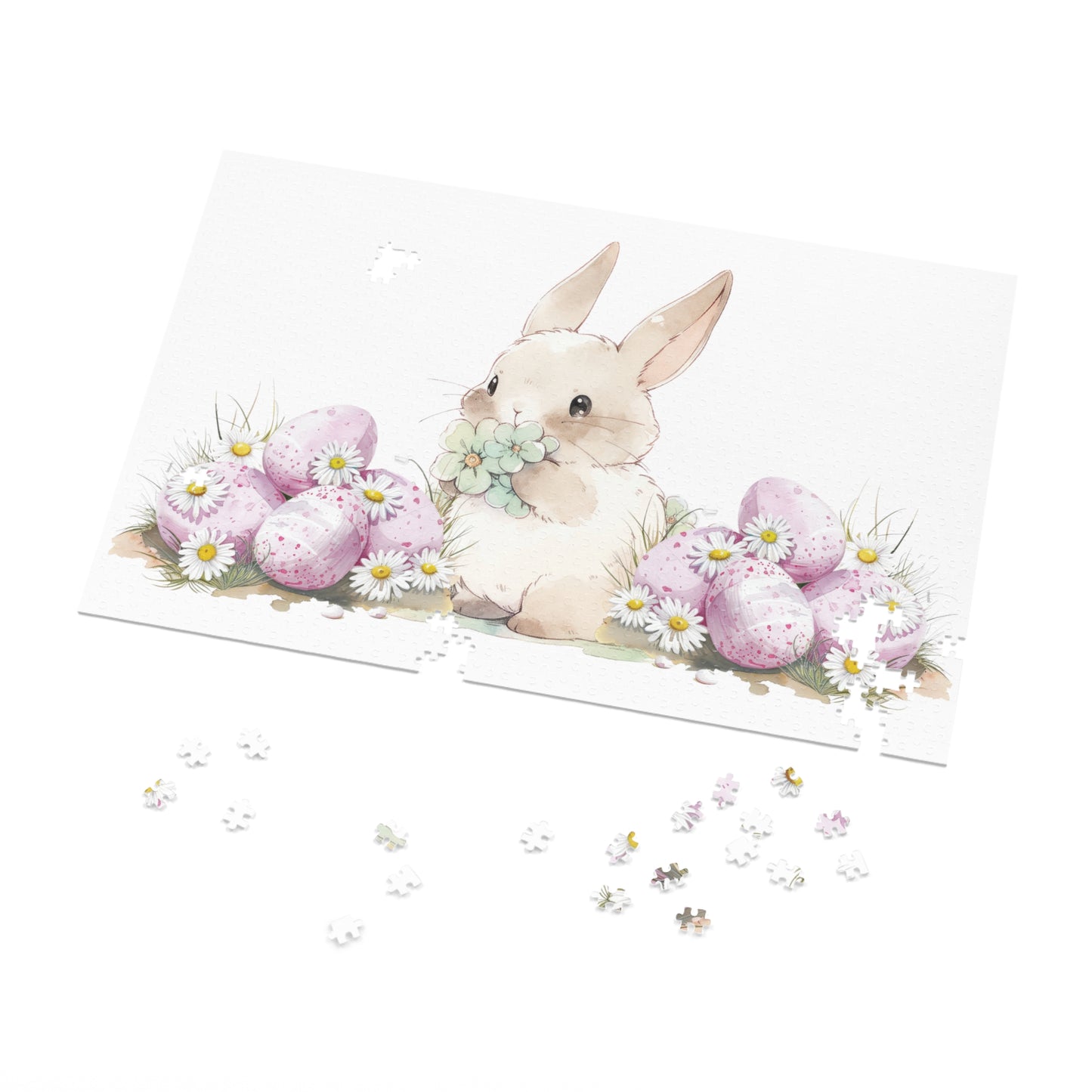 Jigsaw Puzzle, Easter, Easter Rabbit, Personalised/Non-Personalised (30, 110, 252, 500,1000-Piece)