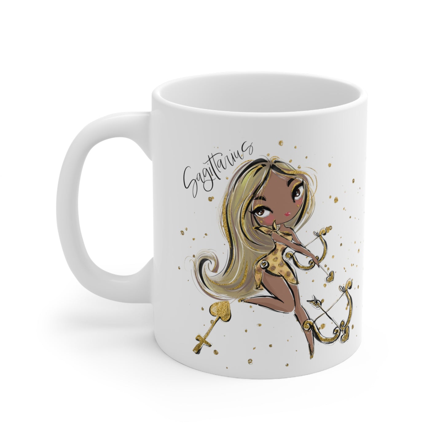 Zodiac Sign, Sagittarius, Ceramic Mug 11oz