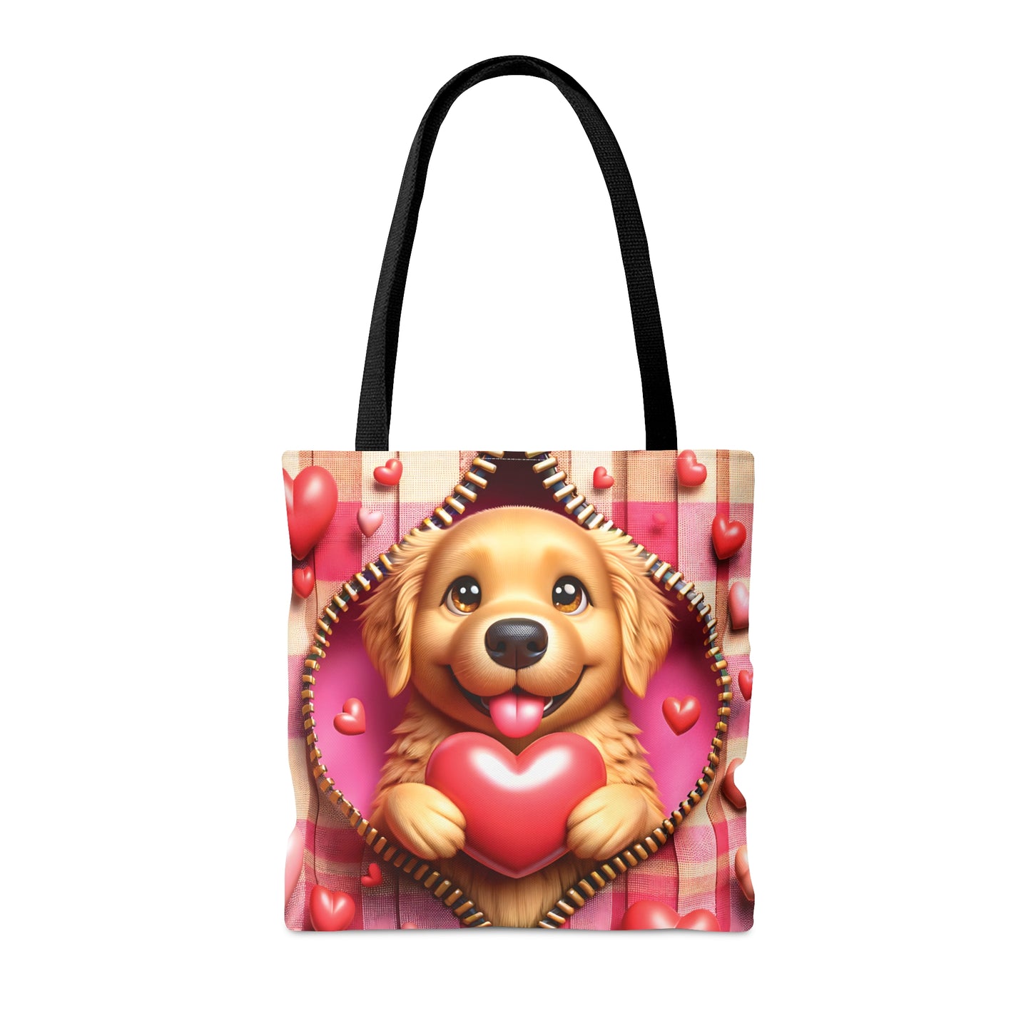 Tote Bag, Cute Dog, Personalised/Non-Personalised Tote bag