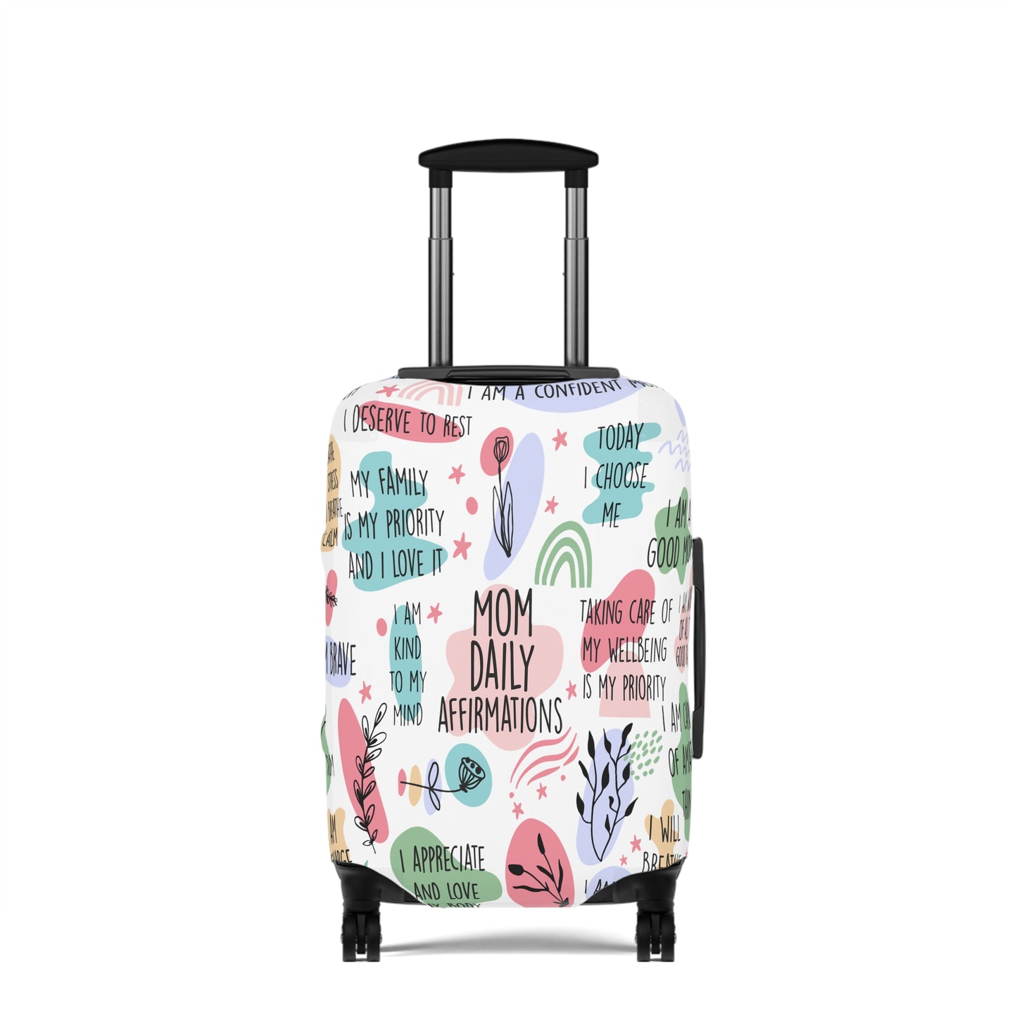 Luggage Cover, Mom Daily Affirmations, awd-1352