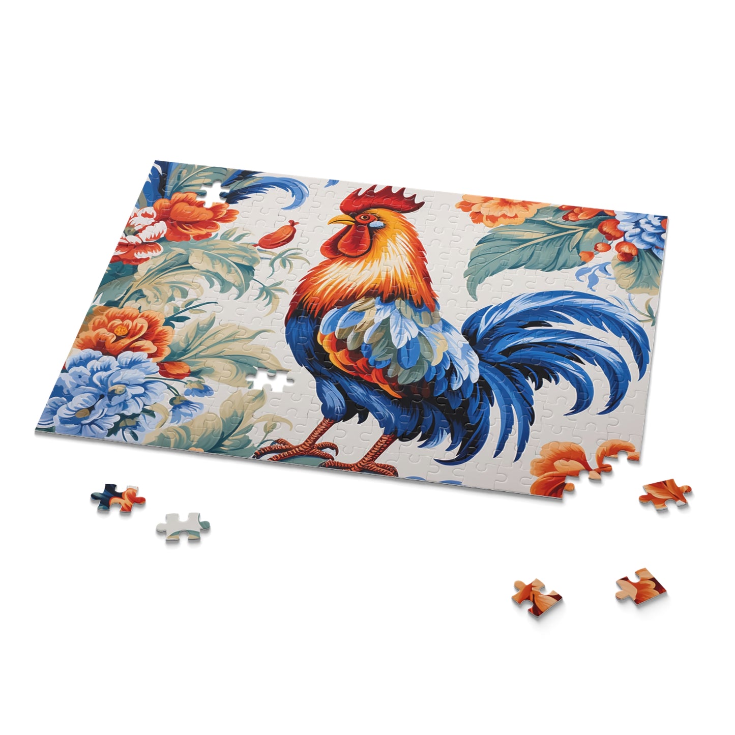 Personalised/Non-Personalised Puzzle, Chickens/Rooster (120, 252, 500-Piece)